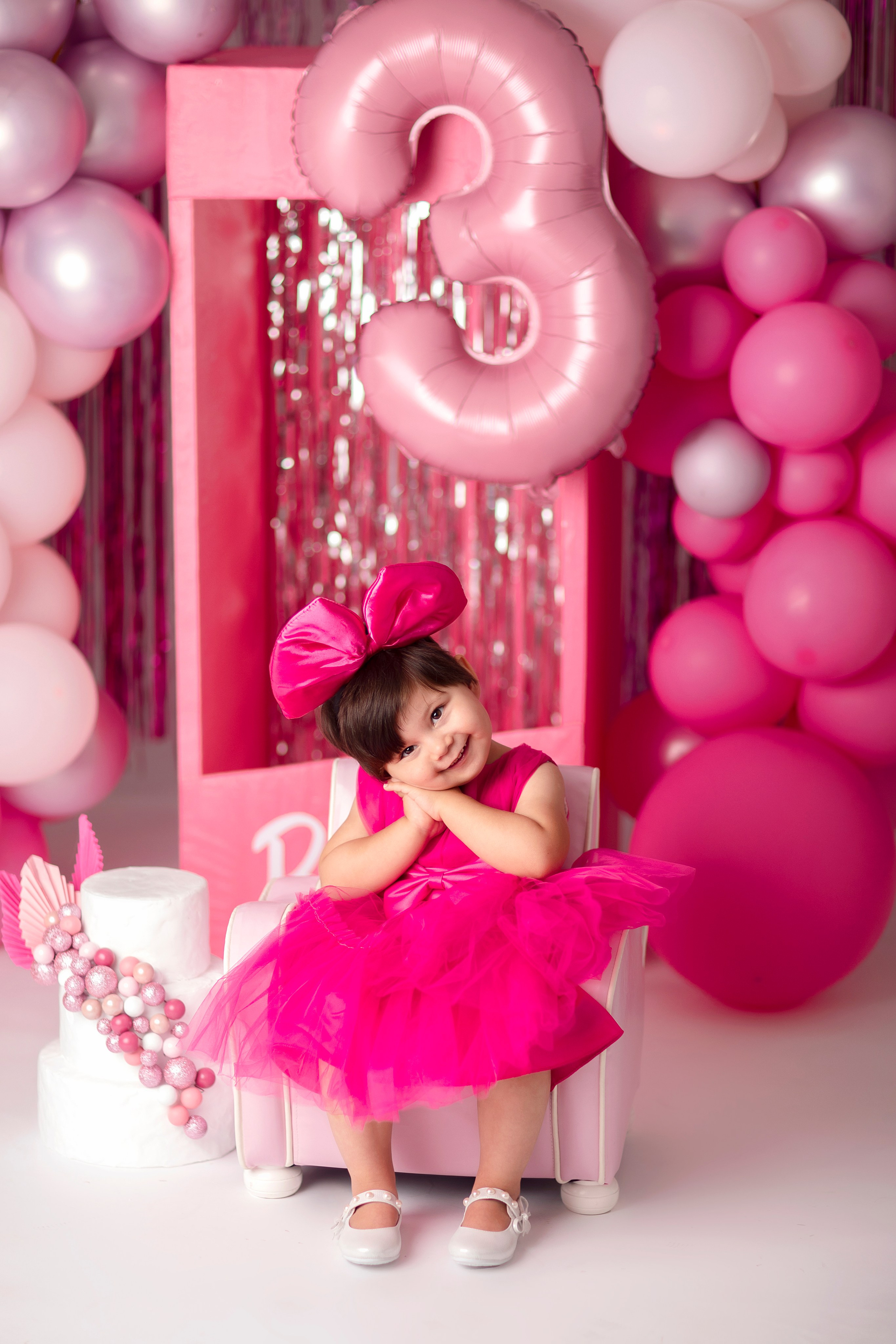 Mini-fotografering i Barbie-stil för flickor från 1 till 6 år. Axlundphotography.se