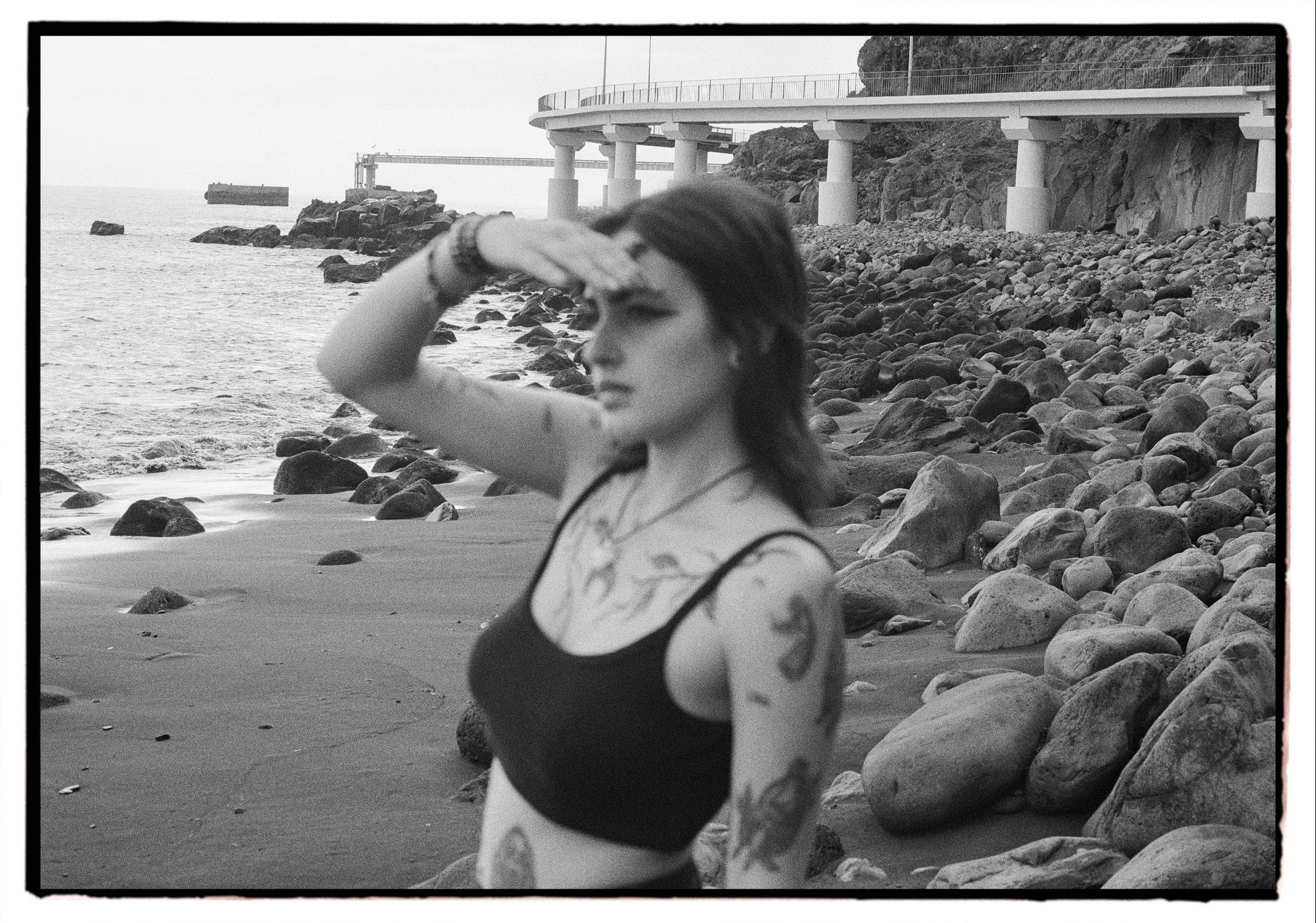 Veronica / ILFORD HP5. Portrait photographer in Madeira — Marina Shtukina