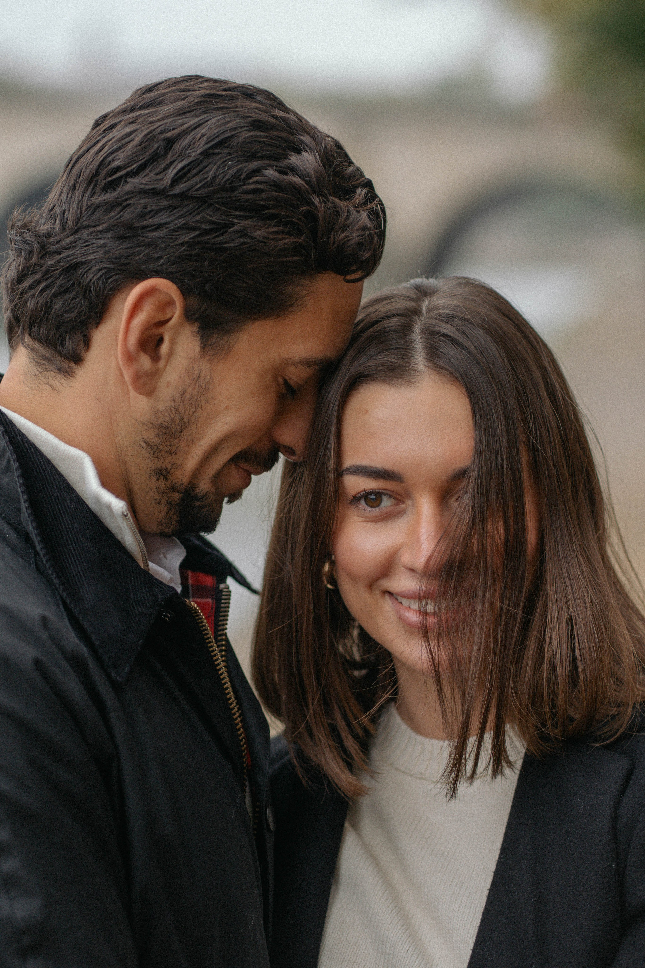 осенний Париж, фотосессия для двоих