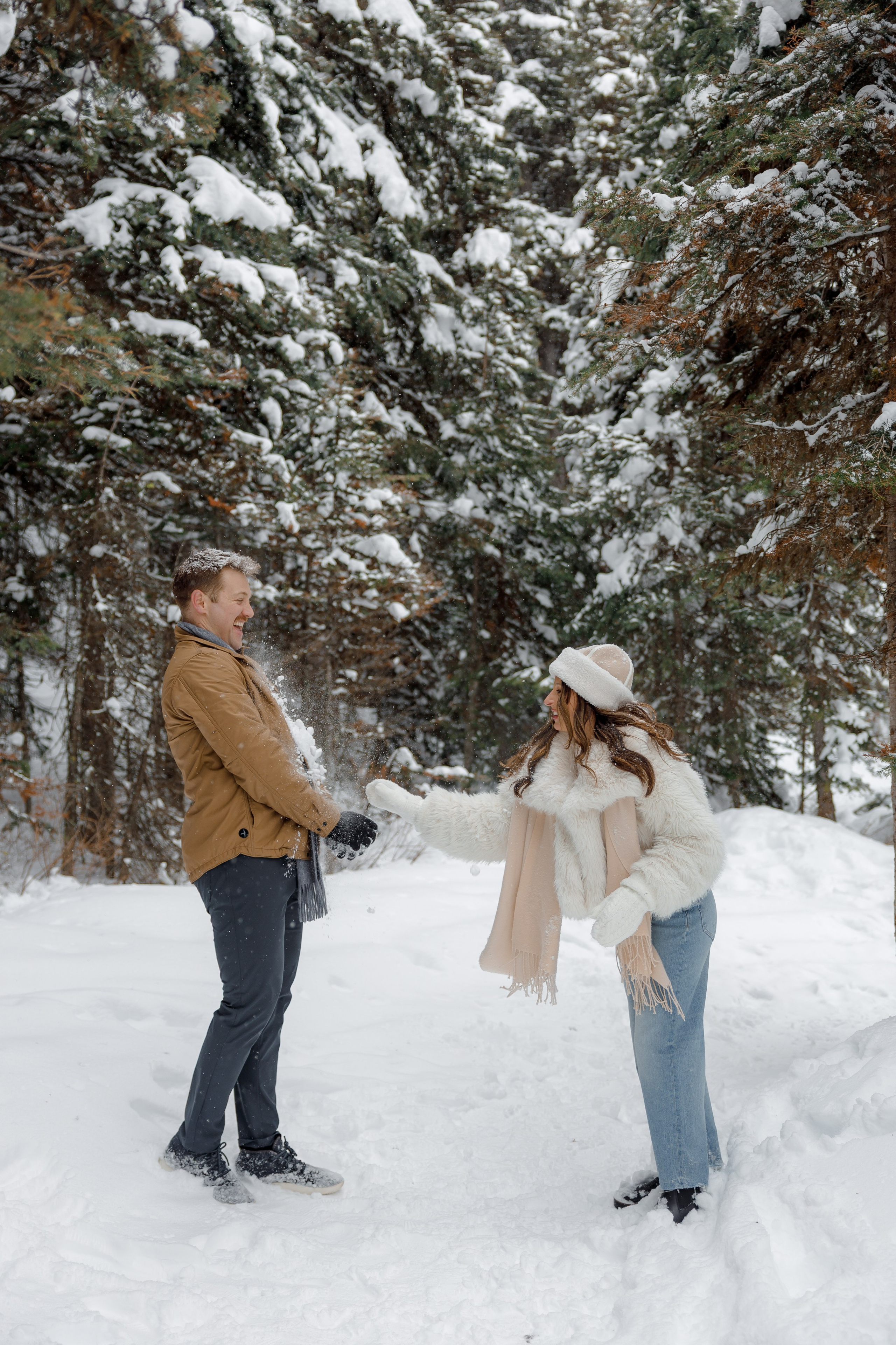 Lake Louise engagement session. Home