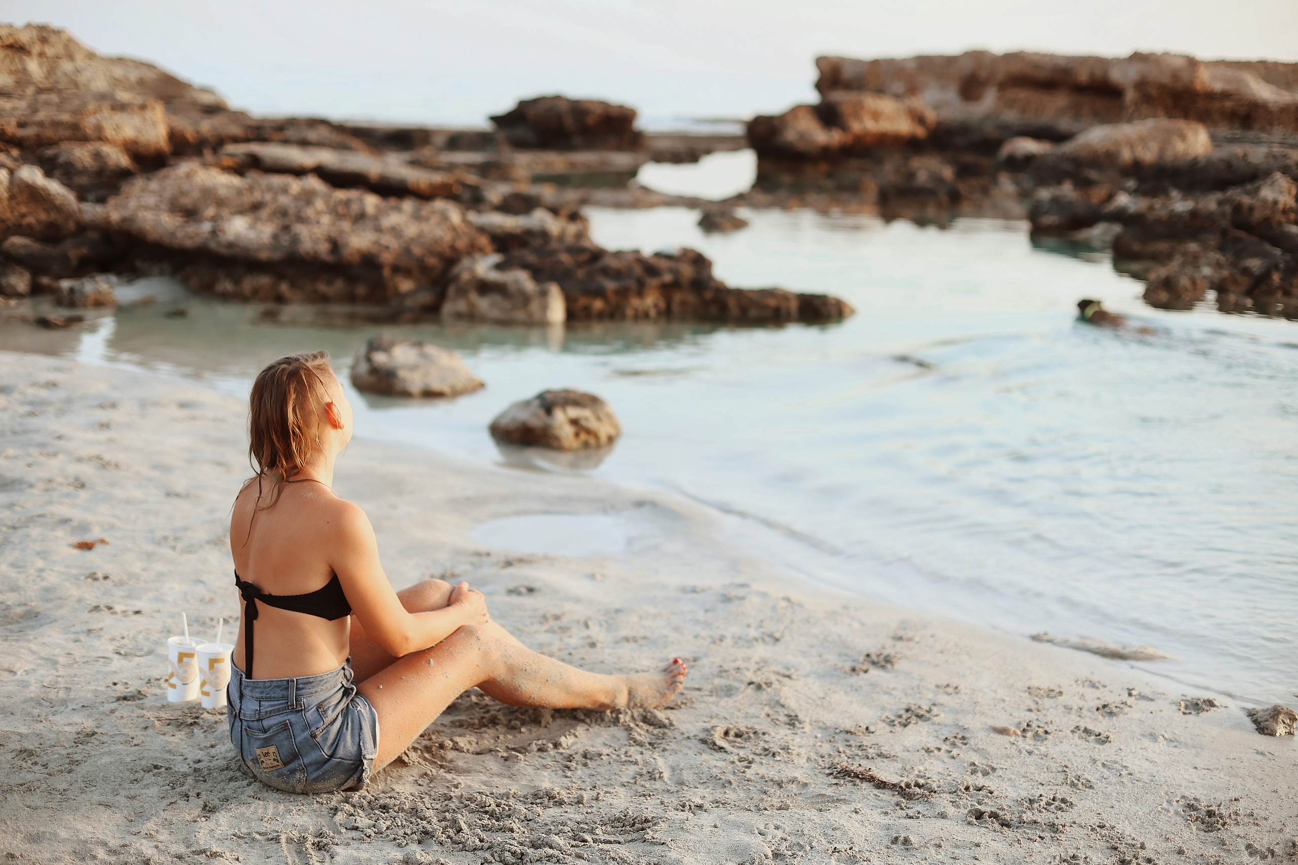 Photoshoot with a pet, Ayia Napa. May, 2022. Home