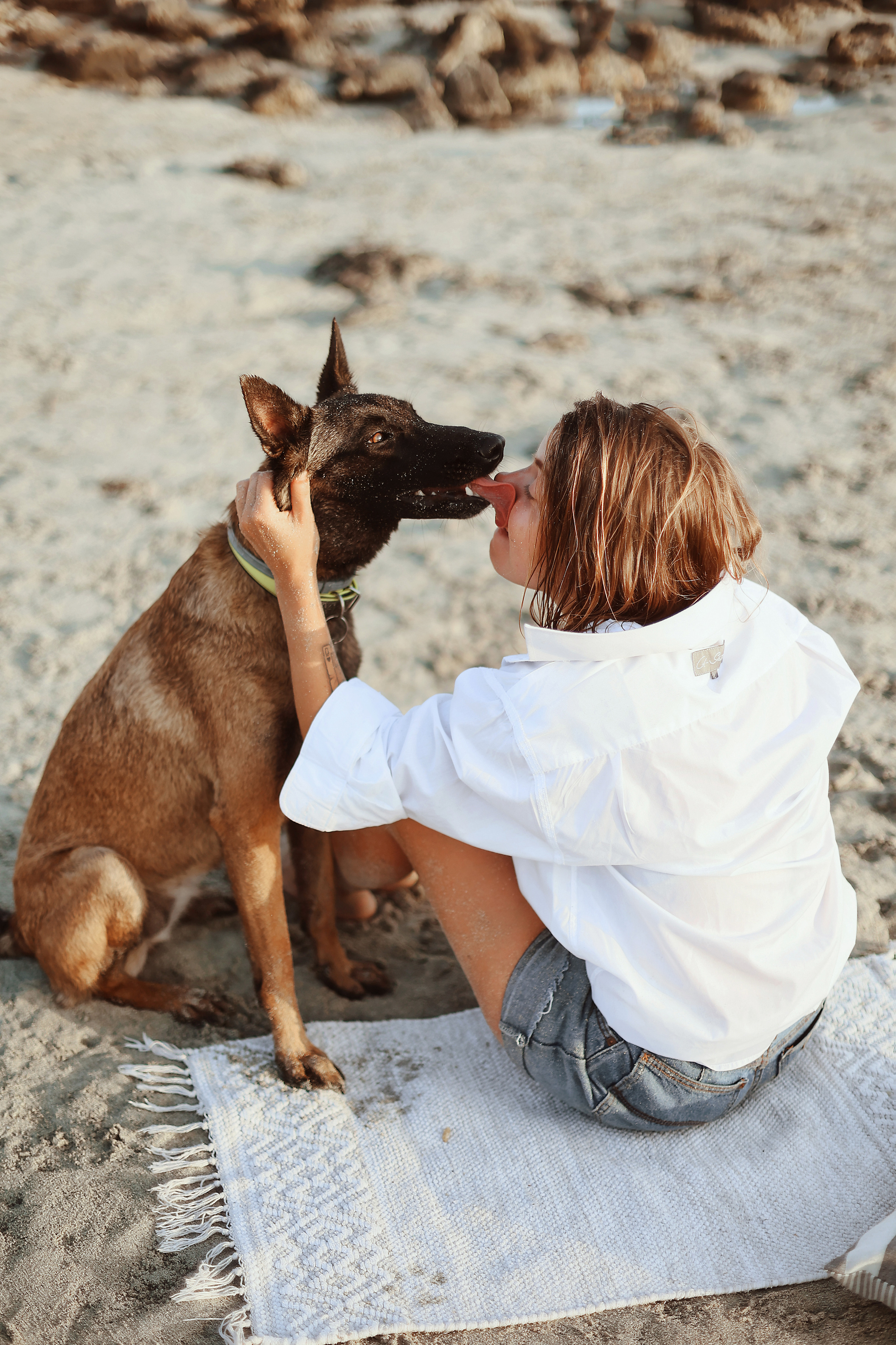 Photoshoot with a pet, Ayia Napa. May, 2022. Home