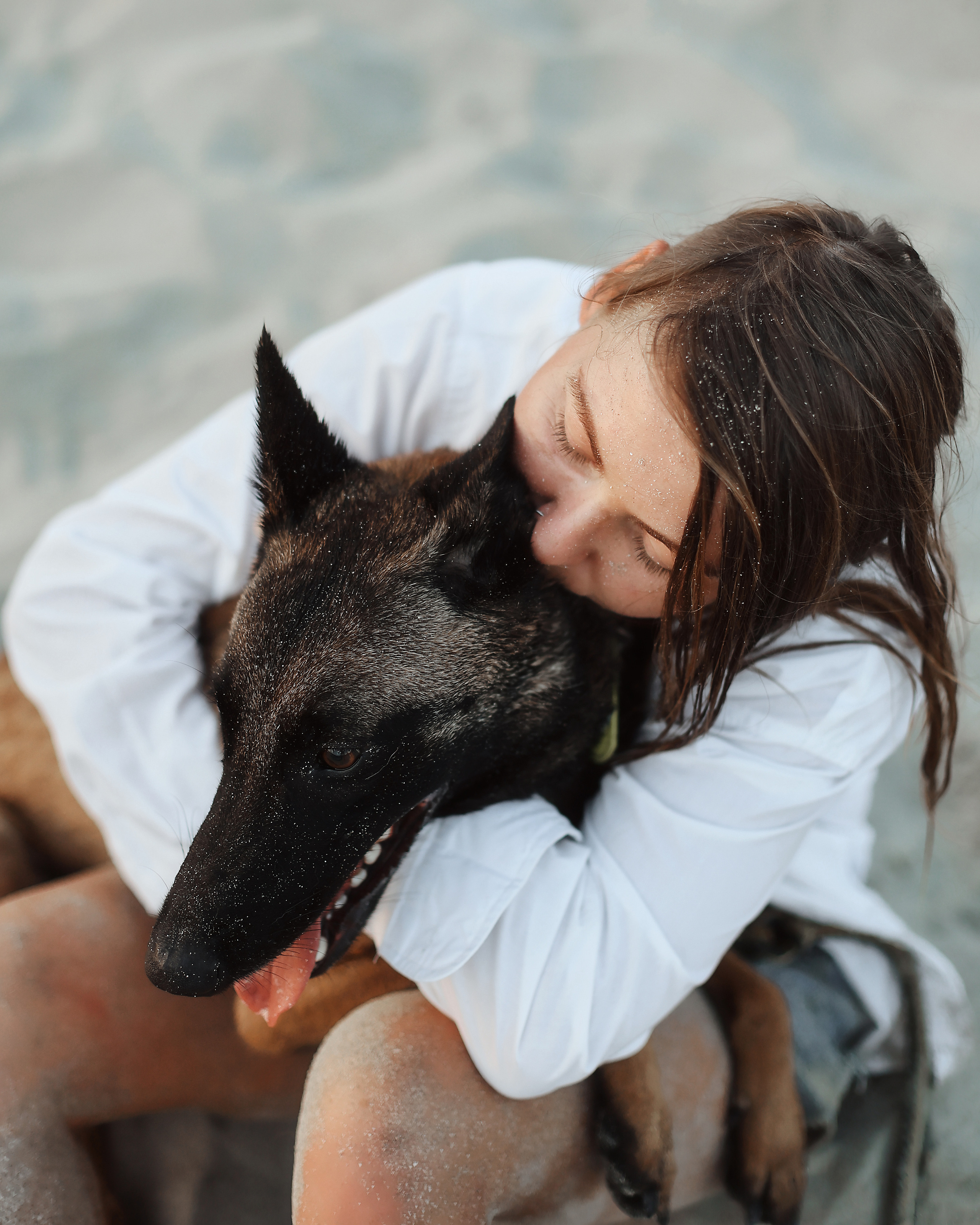 Photoshoot with a pet, Ayia Napa. May, 2022. Home