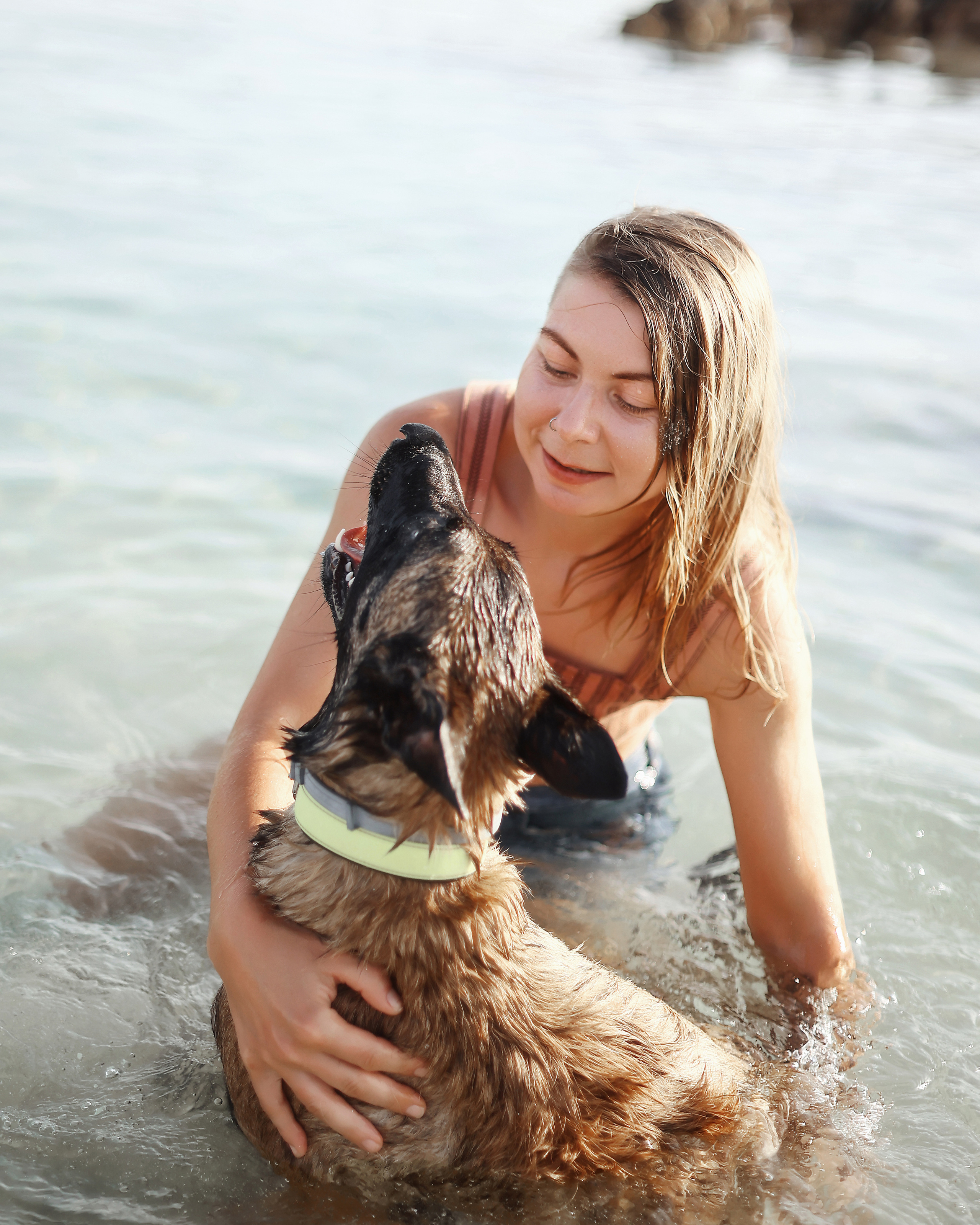 Photoshoot with a pet, Ayia Napa. May, 2022. Home