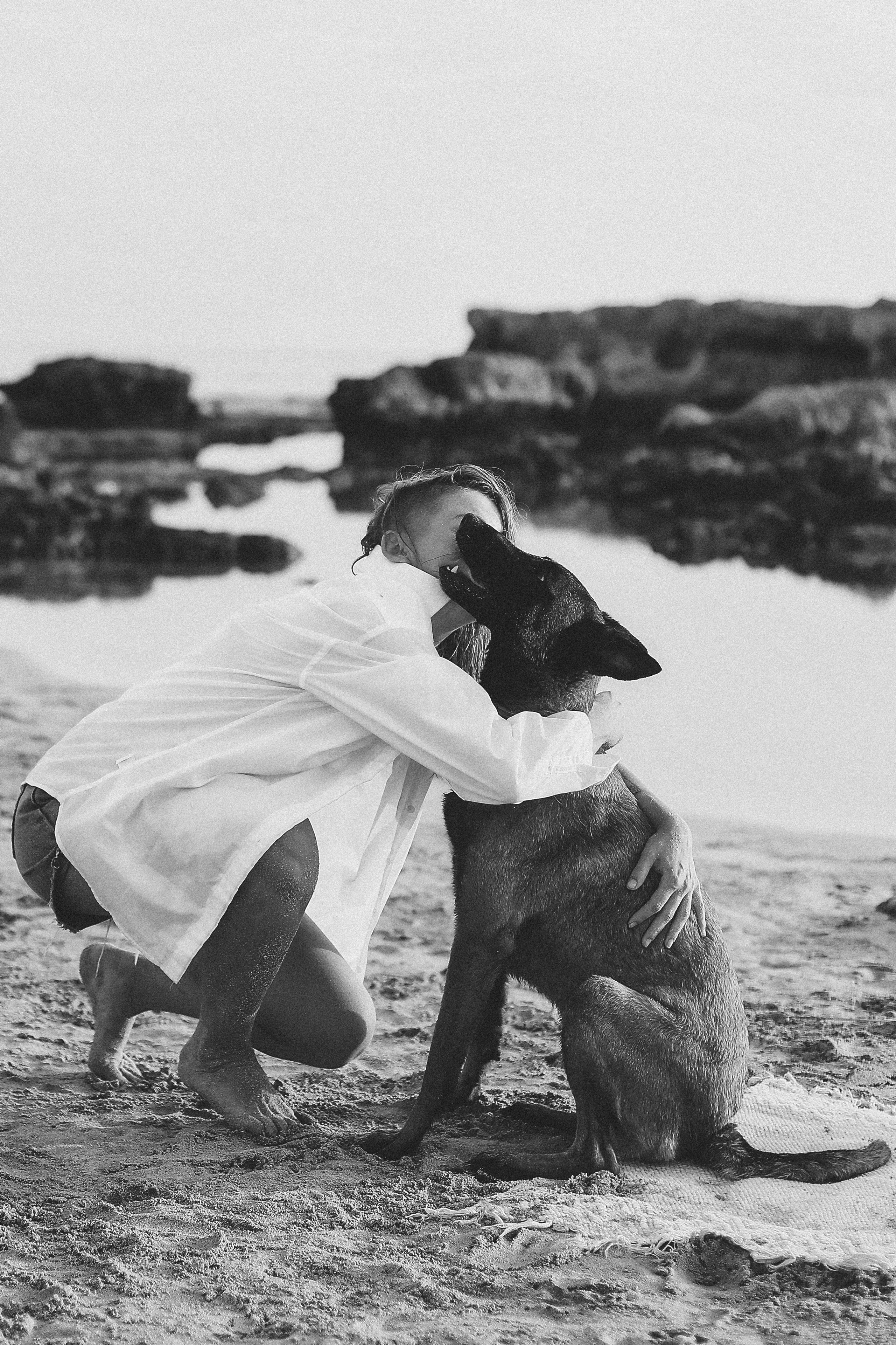 Photoshoot with a pet, Ayia Napa. May, 2022. Home