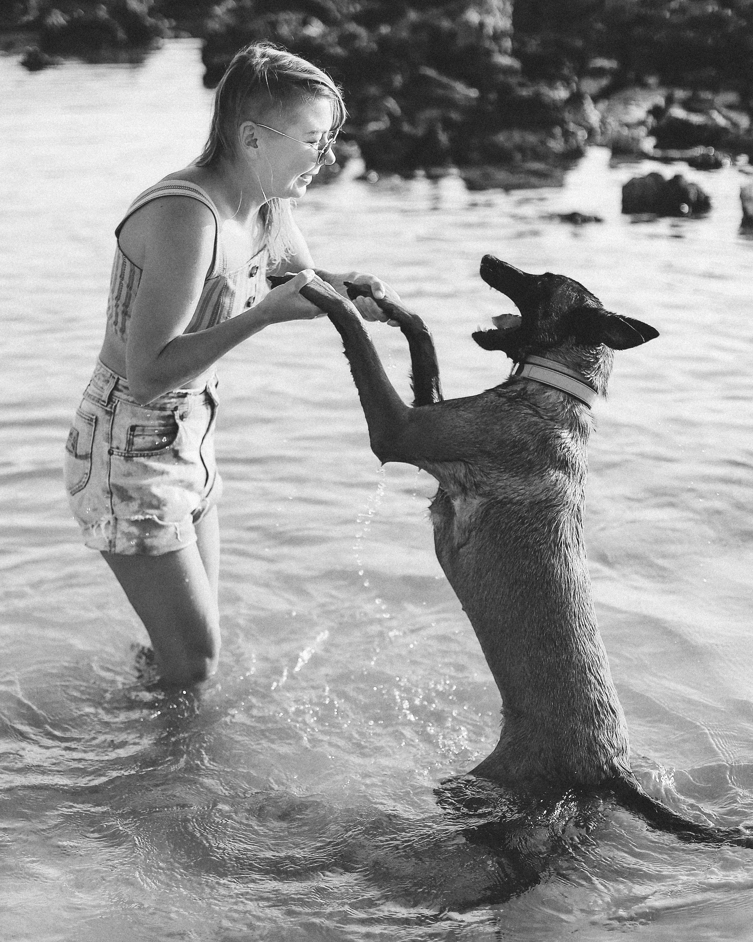 Photoshoot with a pet, Ayia Napa. May, 2022. Home