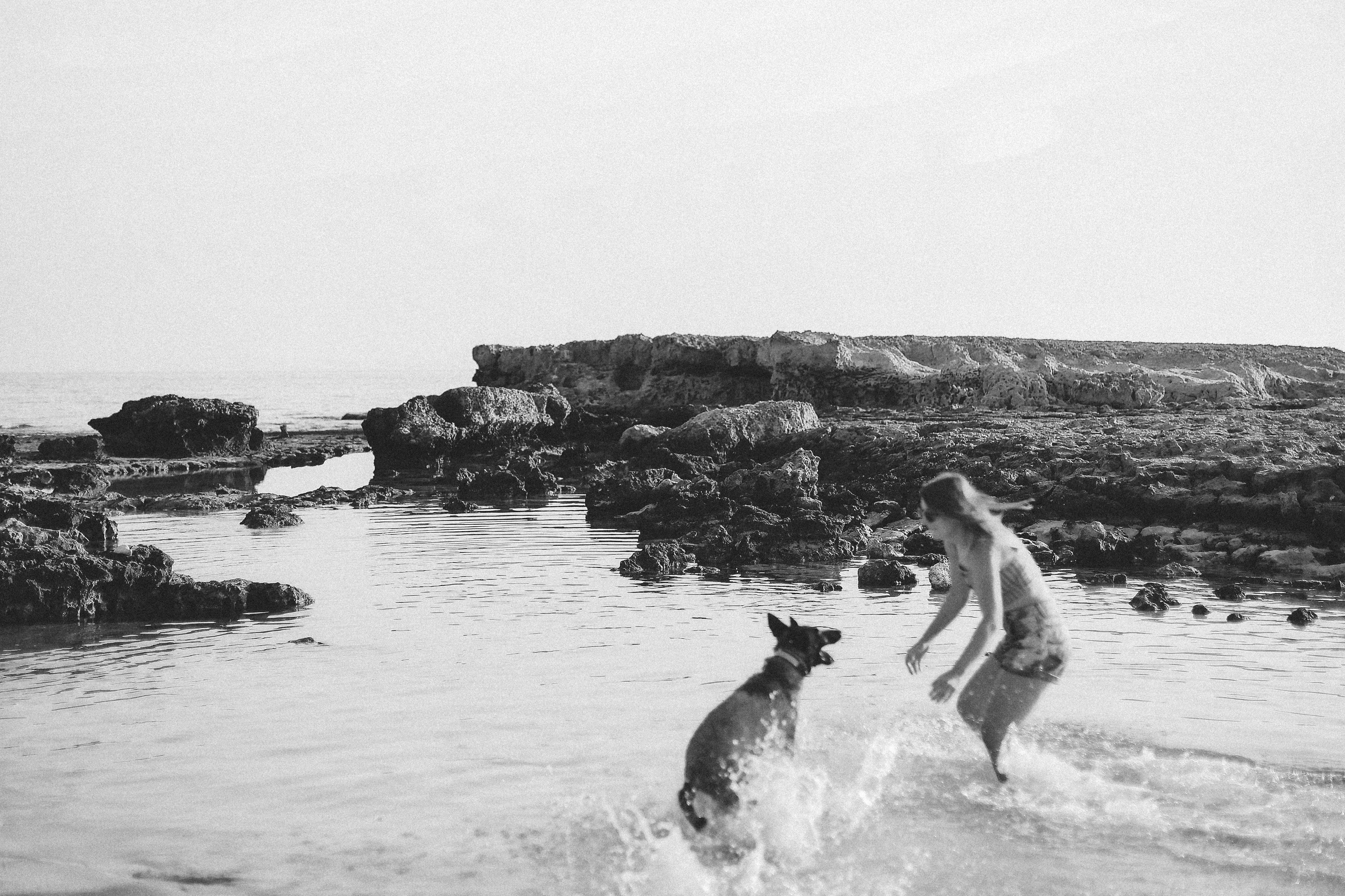 Photoshoot with a pet, Ayia Napa. May, 2022. Home
