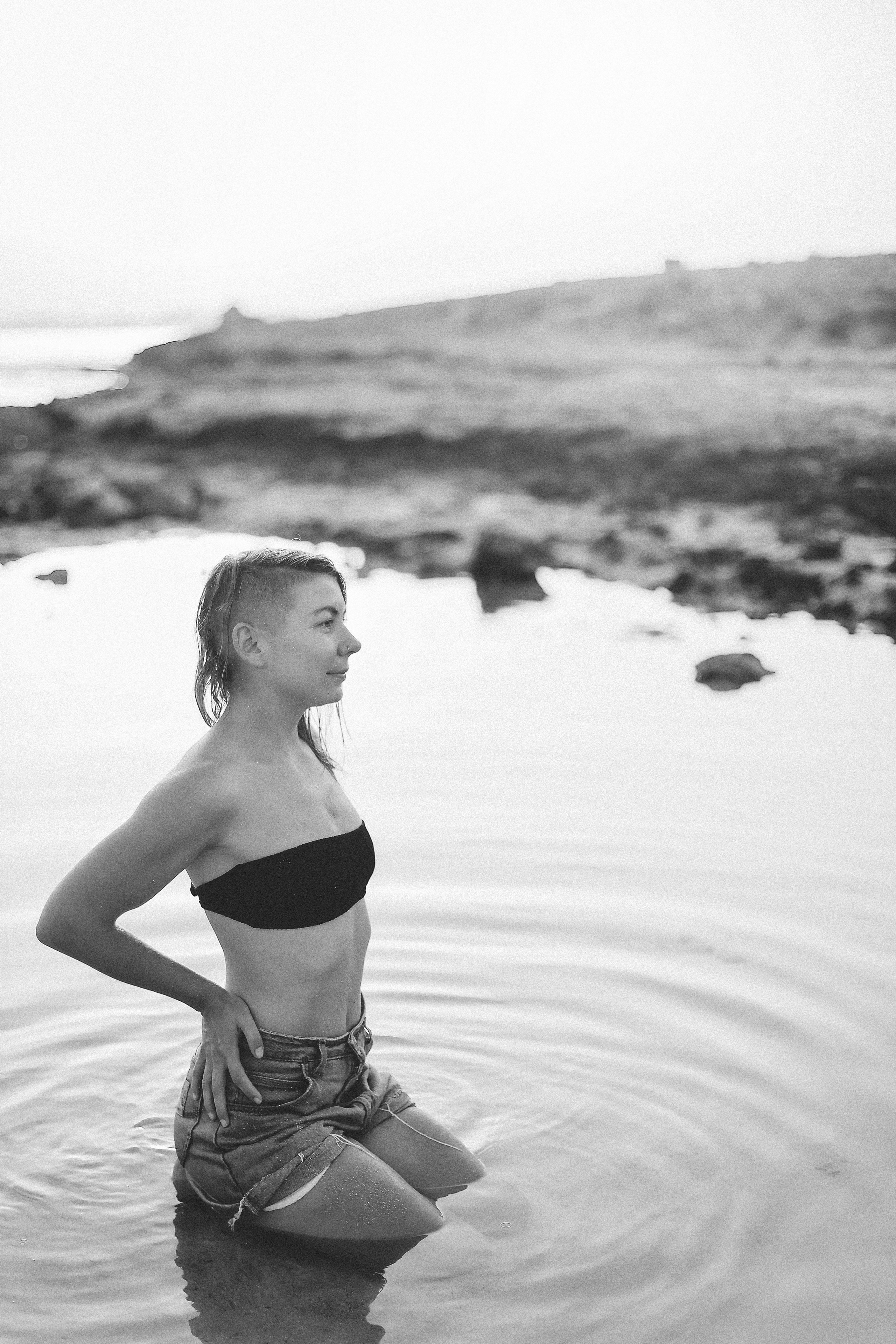 Photoshoot with a pet, Ayia Napa. May, 2022. Home