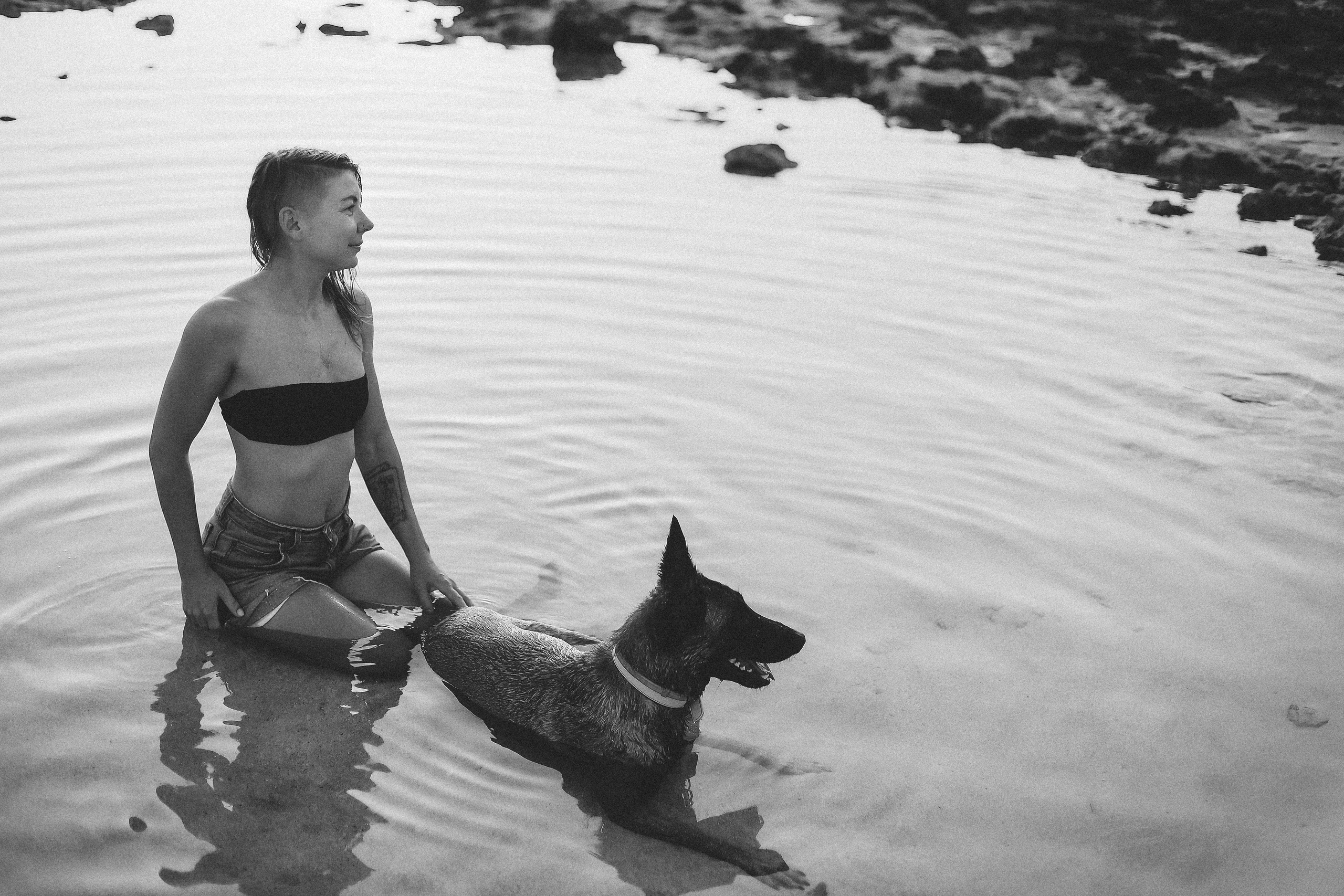 Photoshoot with a pet, Ayia Napa. May, 2022. Home