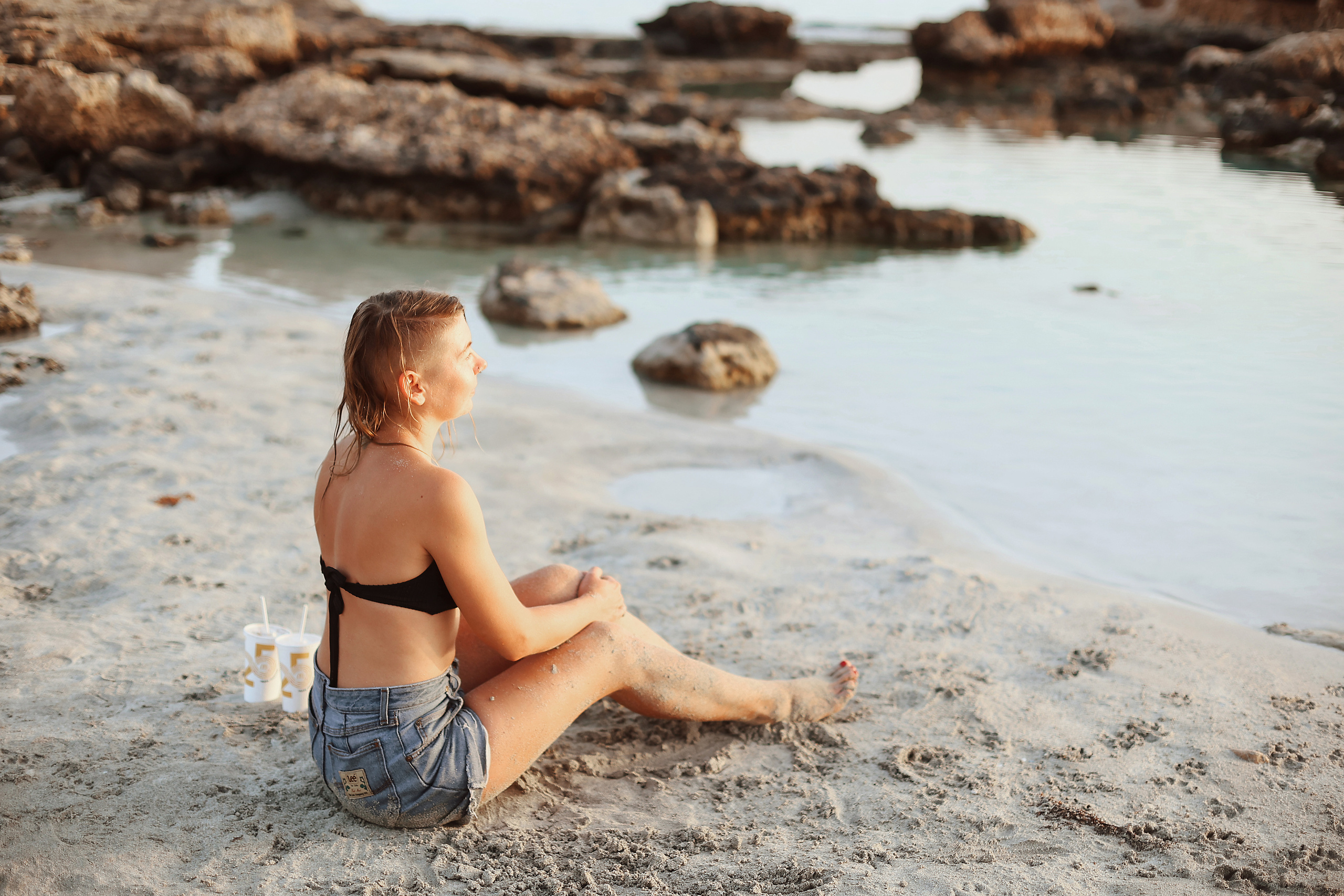 Photoshoot with a pet, Ayia Napa. May, 2022. Home