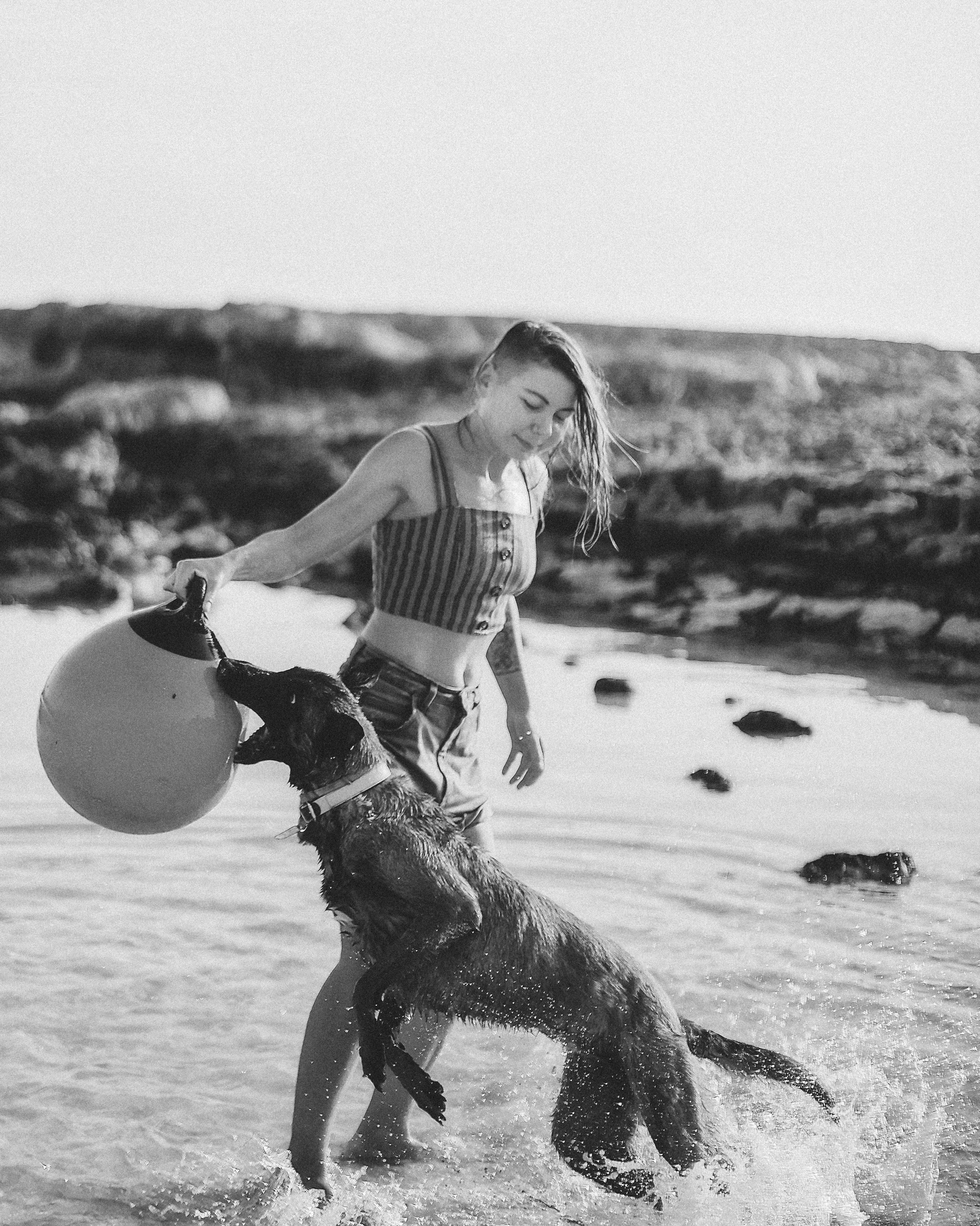 Photoshoot with a pet, Ayia Napa. May, 2022. Home