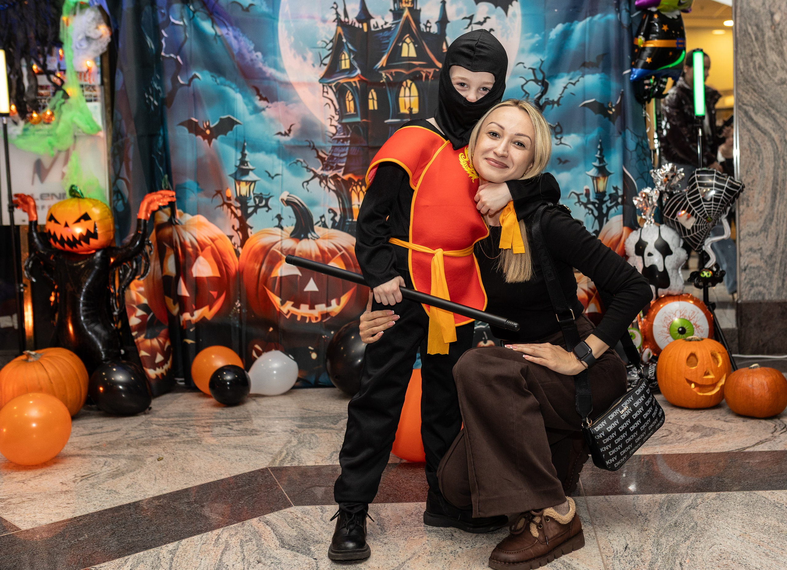 Leo dance studio Helloween 2025. Семейный и детский фотограф в Варшаве Мила Бобровская