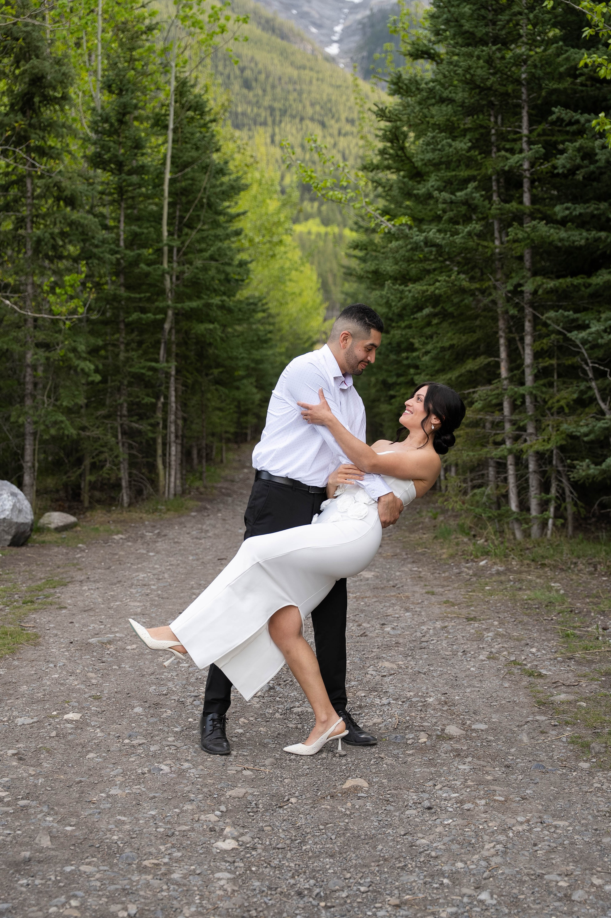 Quarry Lake Park — Canmore -Lina & Moises. Ching Li Photography