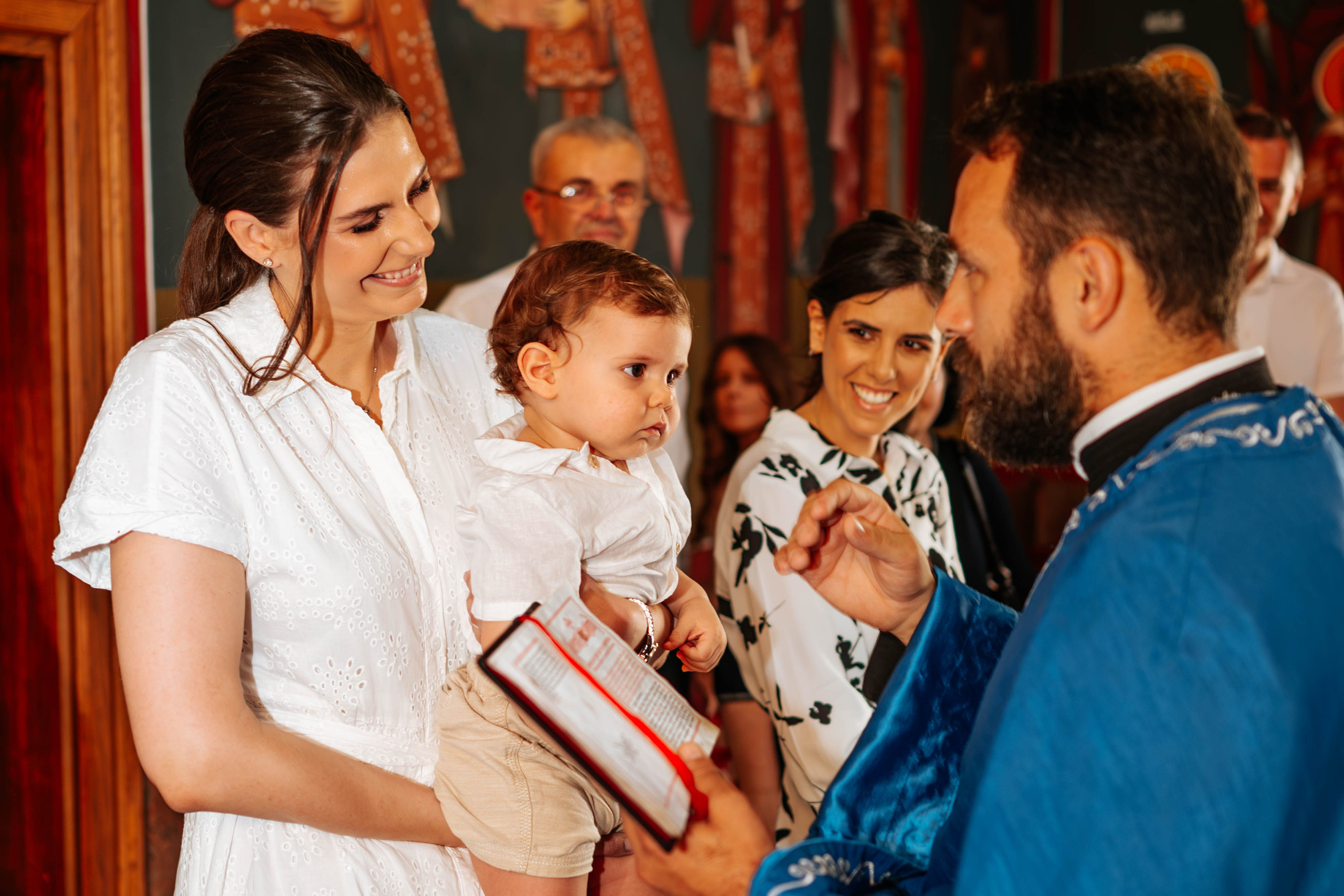 Mihajlo - krštenje. Dečiji i porodični fotograf