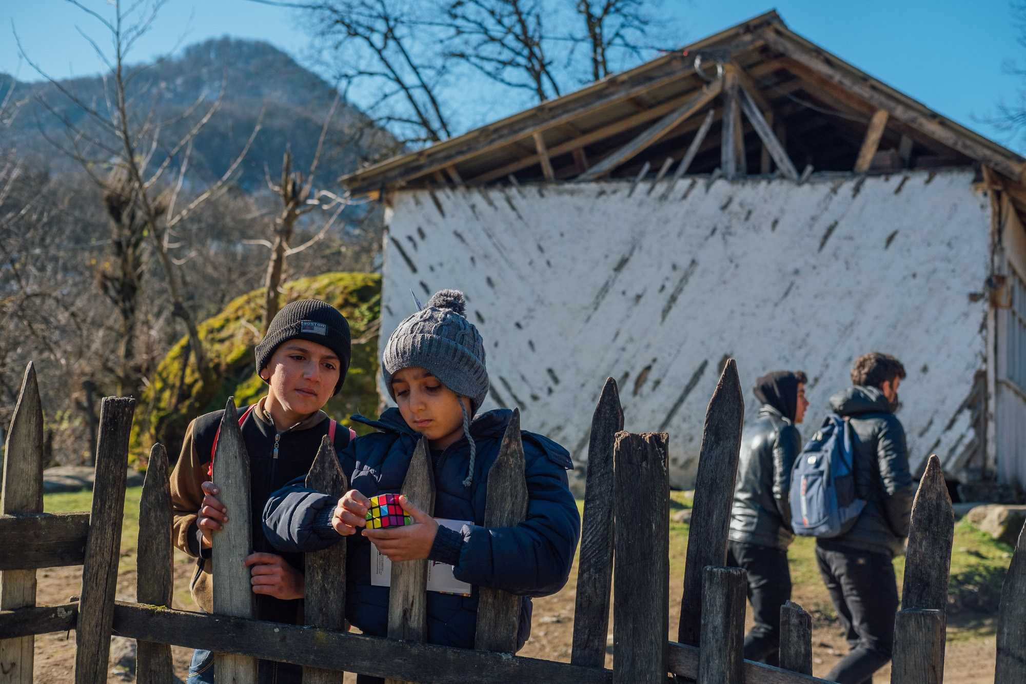 Şaxta Baba Ucqar Dağ Kəndlərində - Sosial Layihə. Bakıda Peşəkar Tədbir, Love Story və Təbiət Fotoqrafı — Elşən Baba