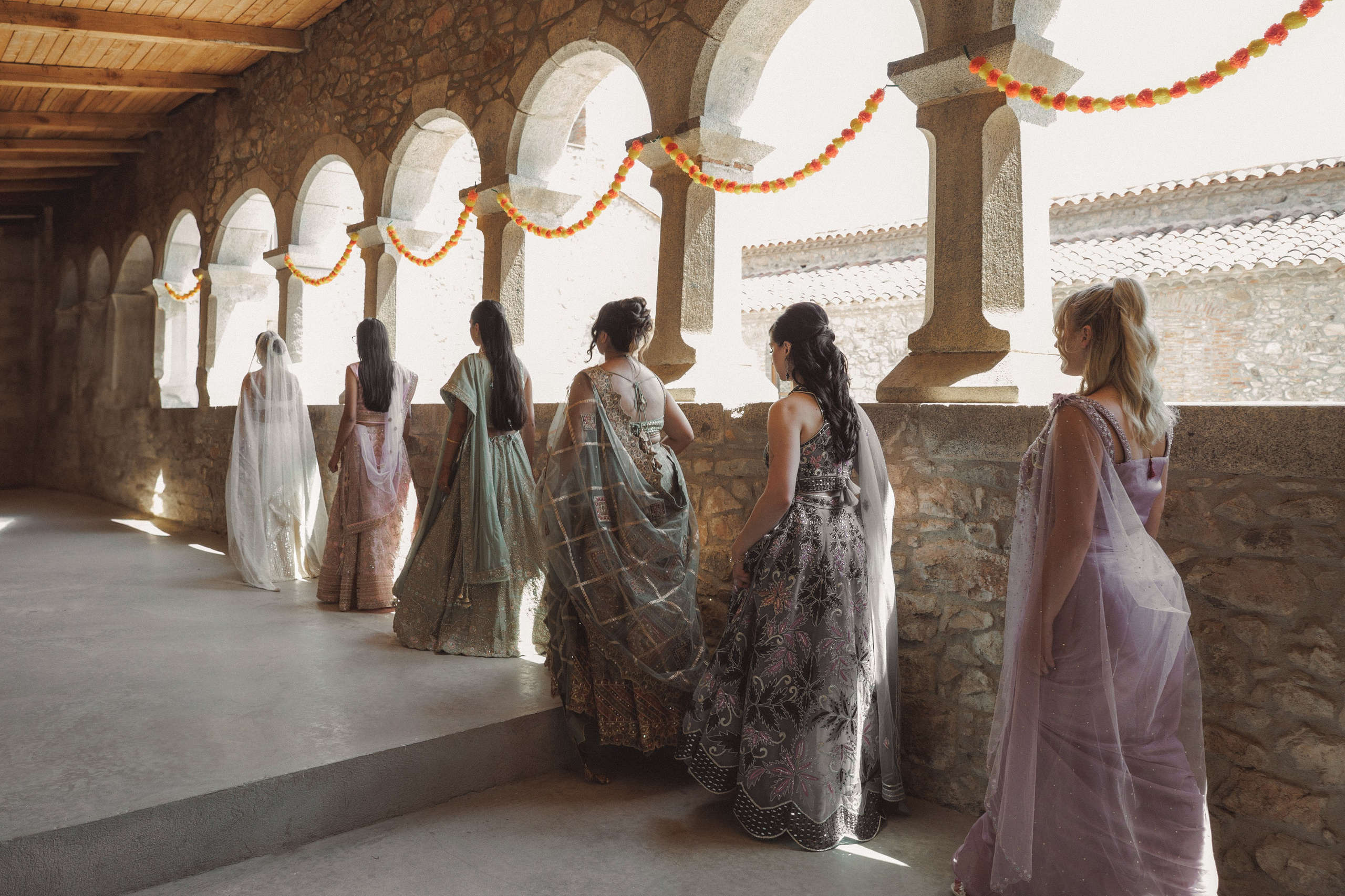 Patrik & Naomi. Monestir Sant Salvi. Paola wedding photographer / videographer in Barcelona