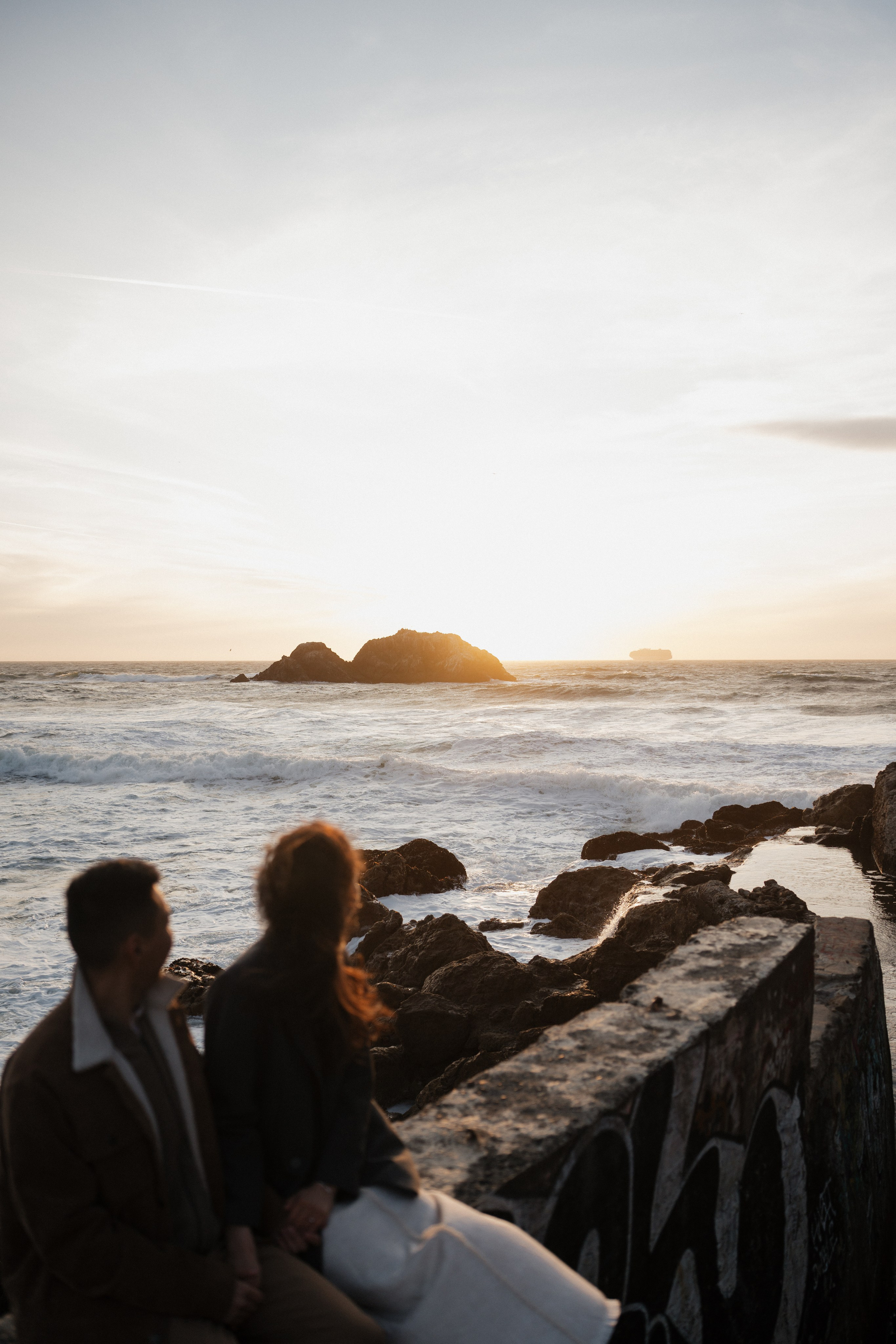 Golden Hour Magic at Sutro Baths. Soulo Photography | San Francisco Bay Area Based Photographer