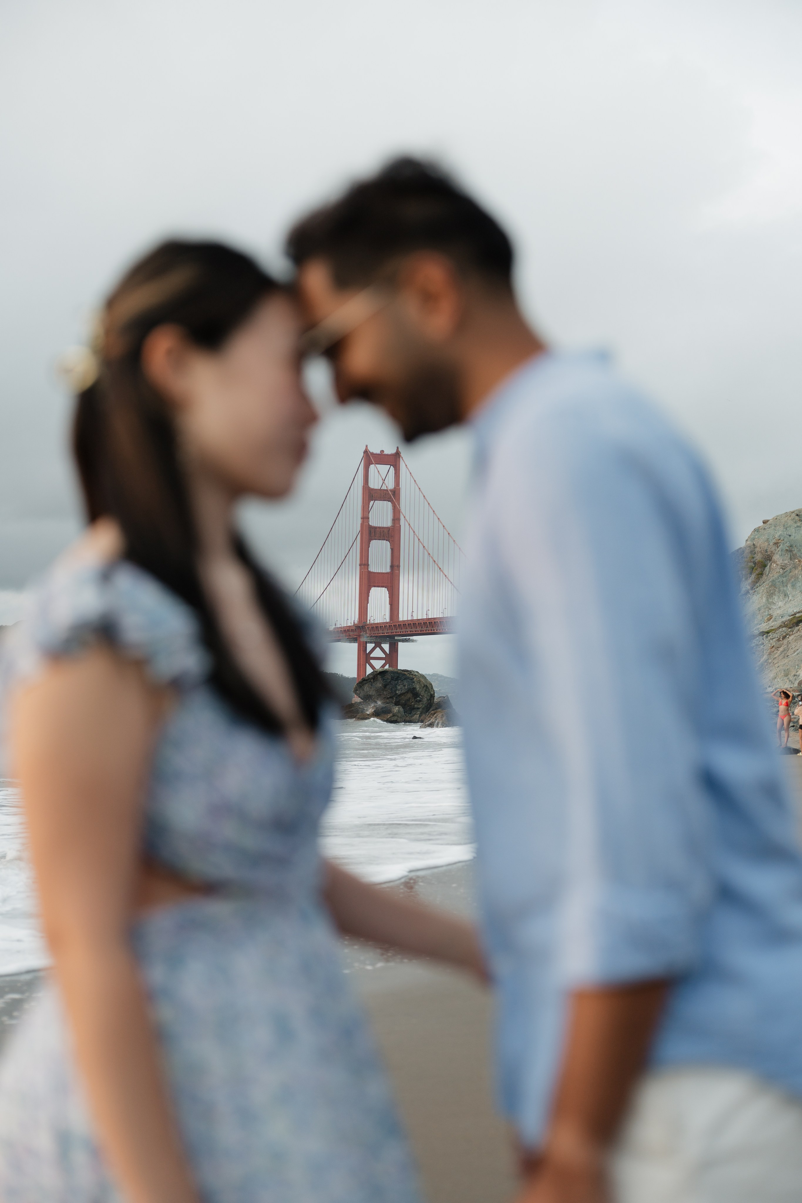 Proposal with golden gate view. Soulo Photography | San Francisco Bay Area Based Photographer