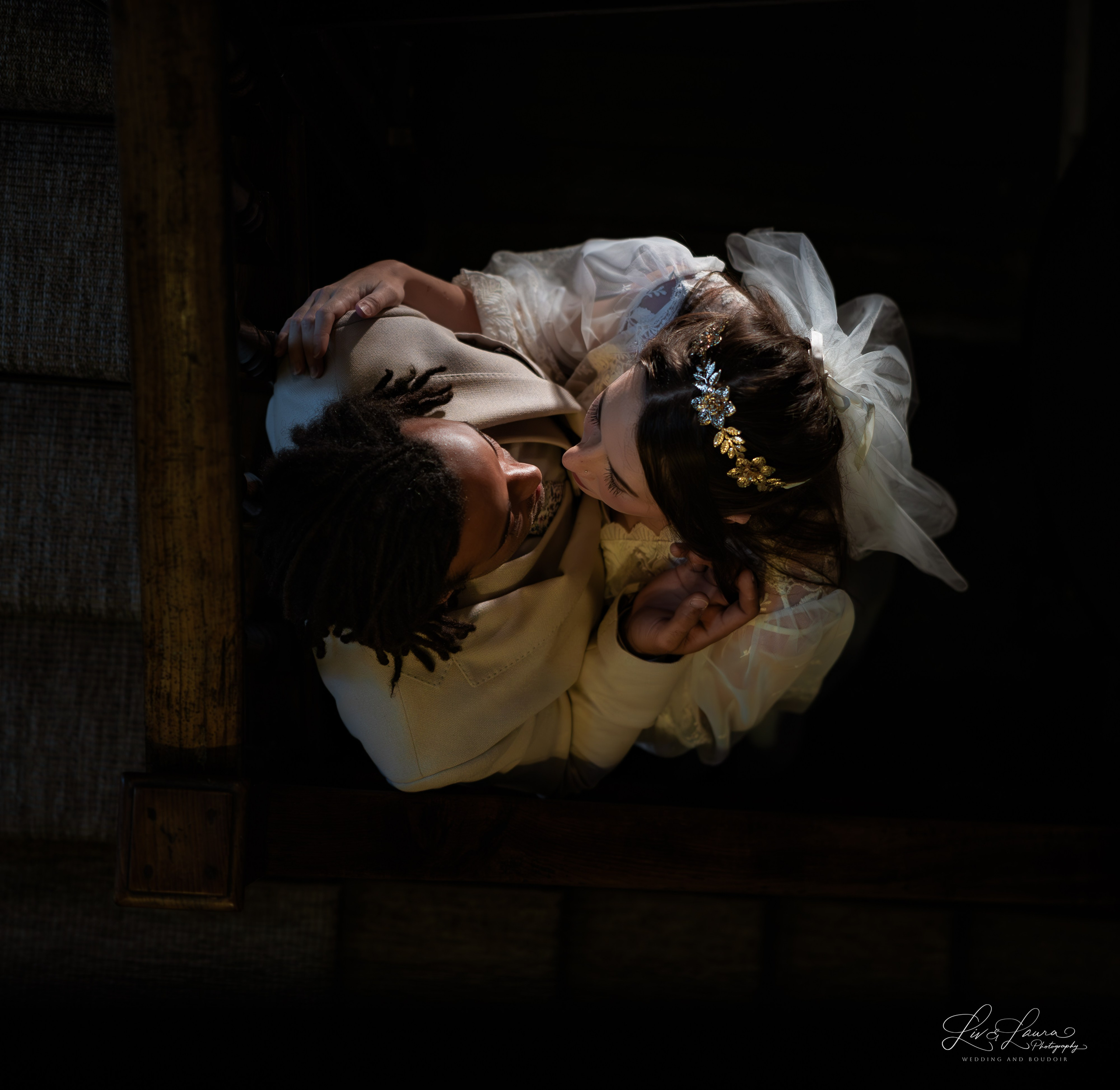 Roxxy and Joe. Wedding and boudoir photography by Liv and Laura