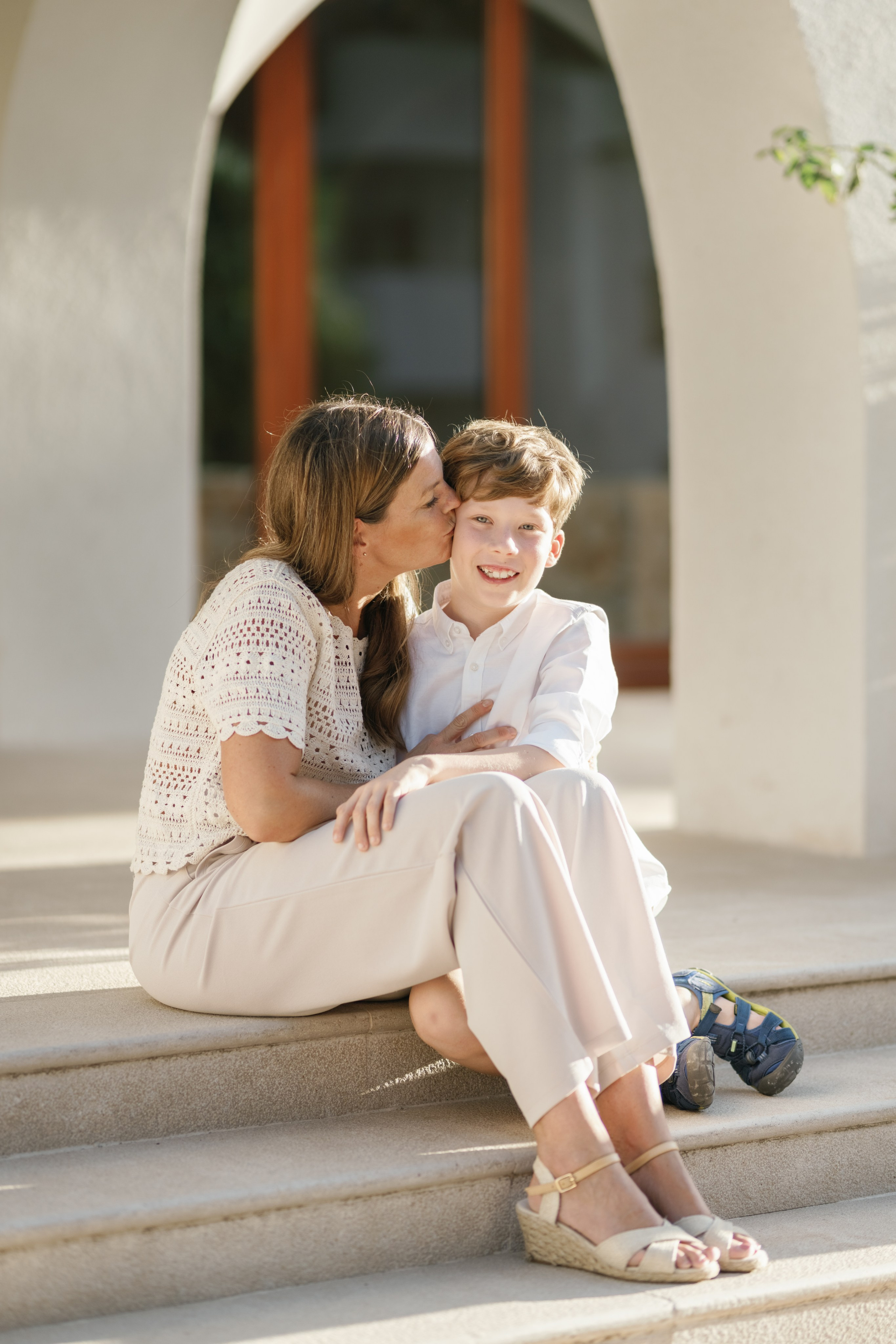 Big family photo session. Photographer in Mallorca