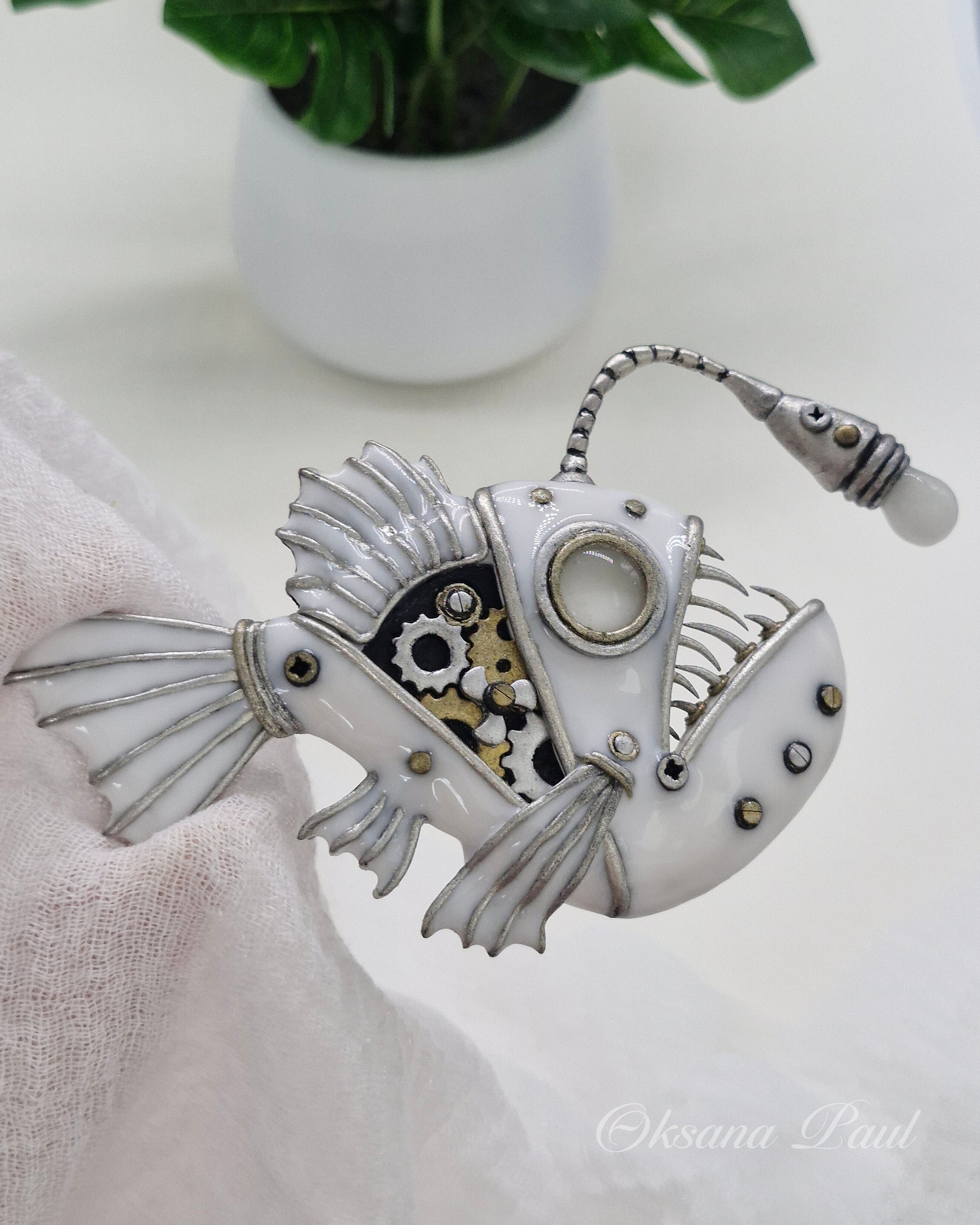 Стимпанк будущего / Steampunk der Zukunft ➜. Oksana Paul-Gardinen-Design Oksana Paul ✧ Art of Gardinen & Textile Design ✧ Polymer Clay Art & Handmade Creatures