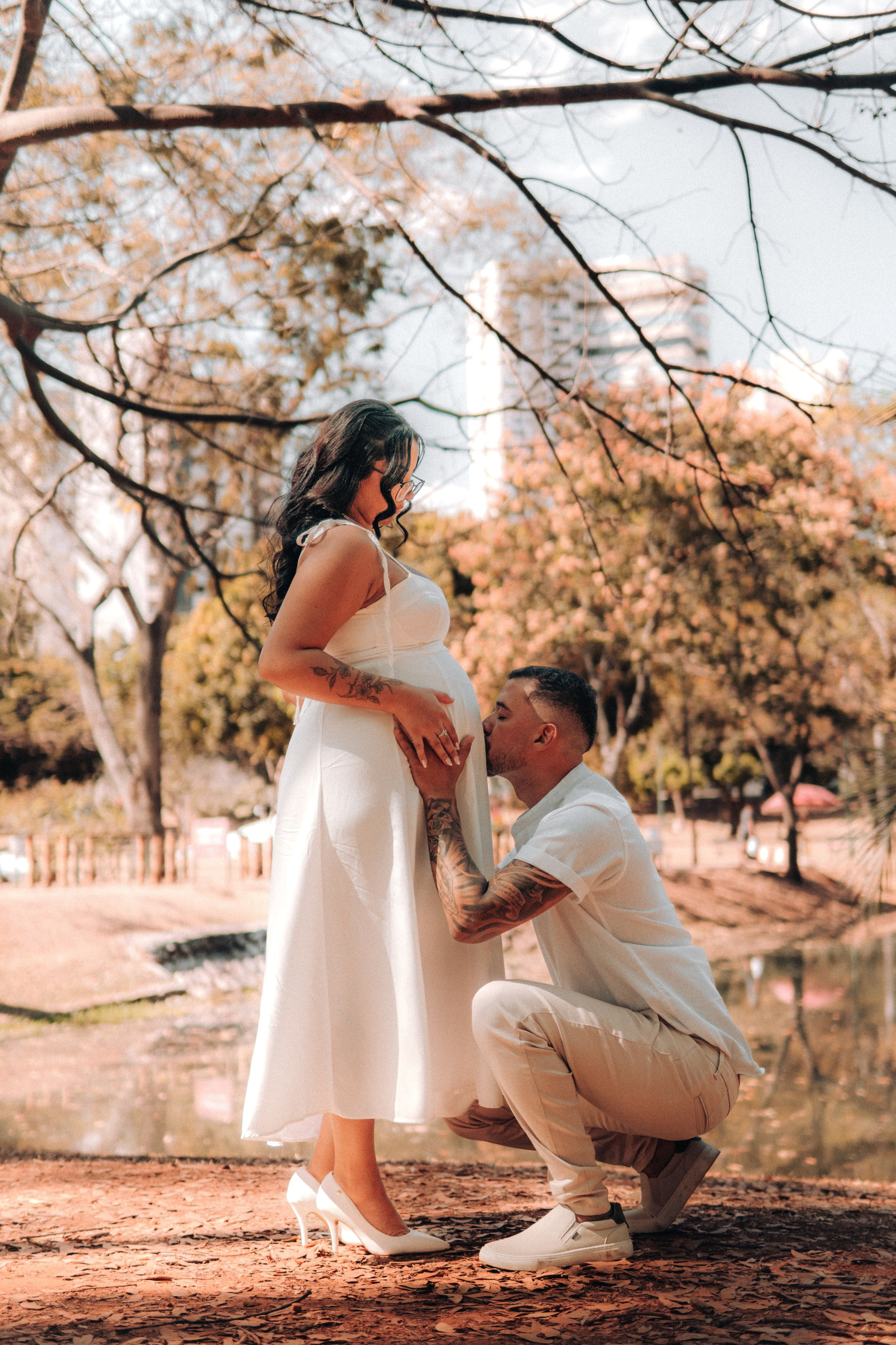 Família e Gestante. Reference Visuals