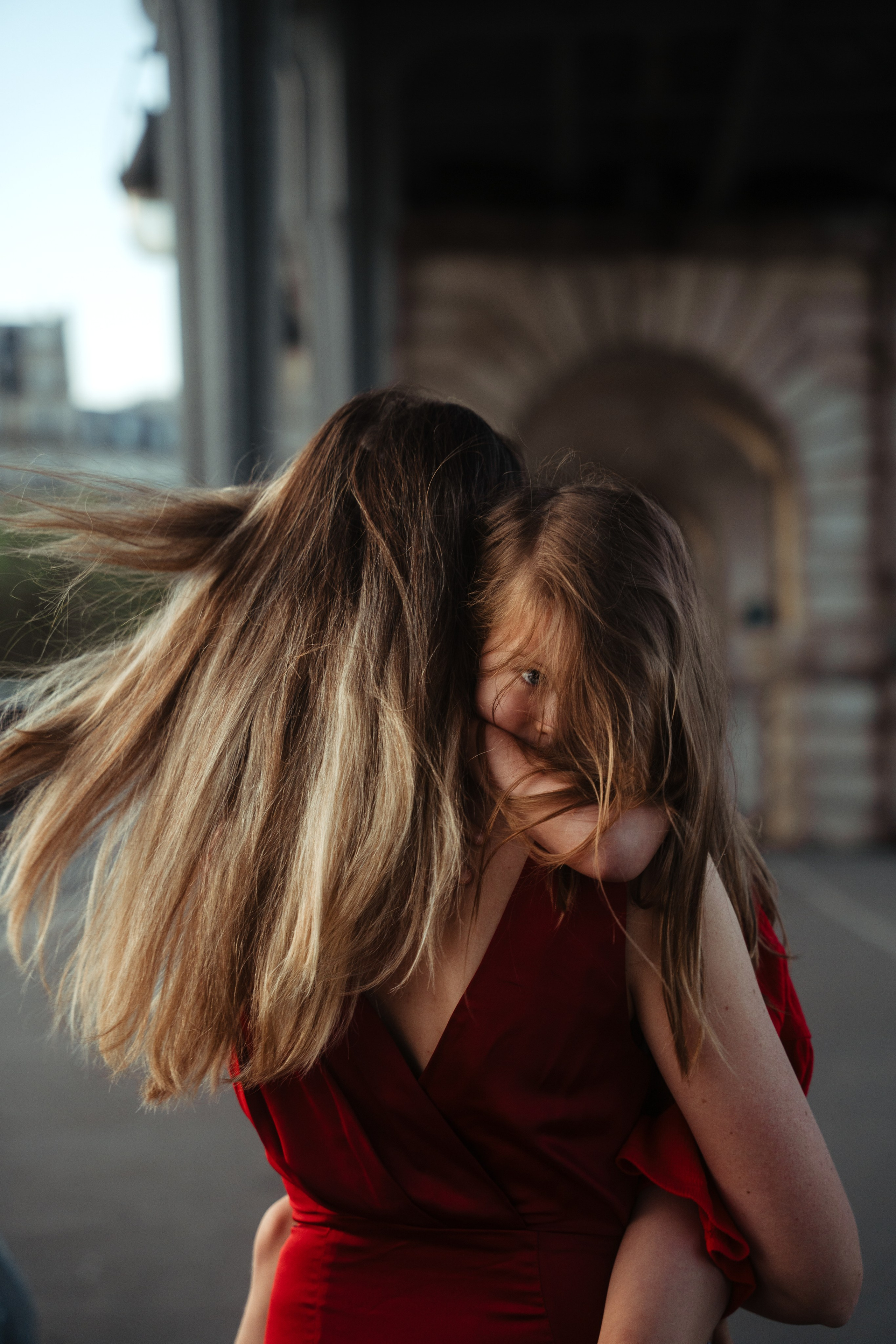 Maria, Vadim & Mila in Paris. Paris photographer — Polina Osipova