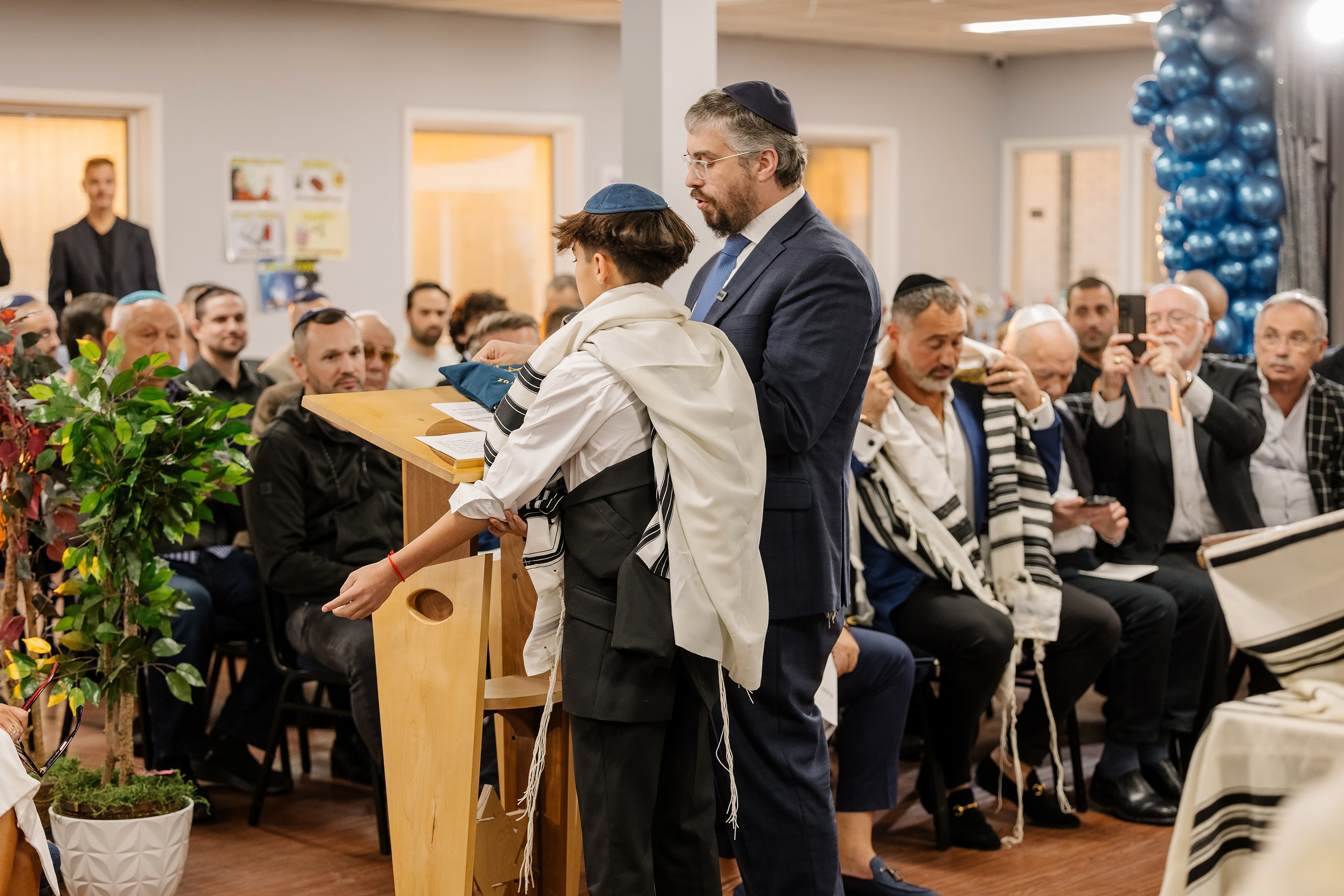 1.02.2024 Bar Mitzvah. Wedding family event photographer in Chicago Nick Yushevich