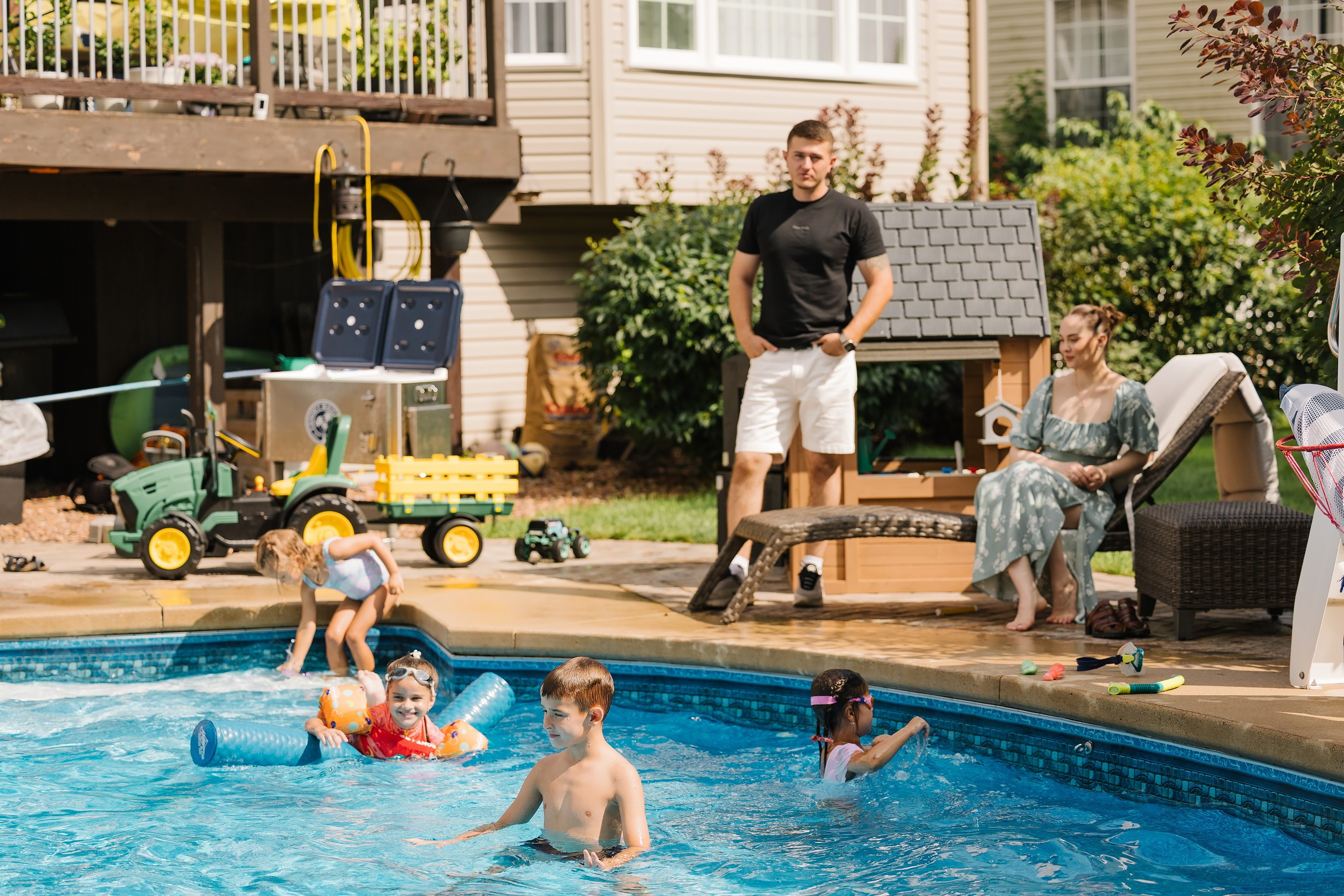 Birthday Party. Wedding family event photographer in Chicago Nick Yushevich