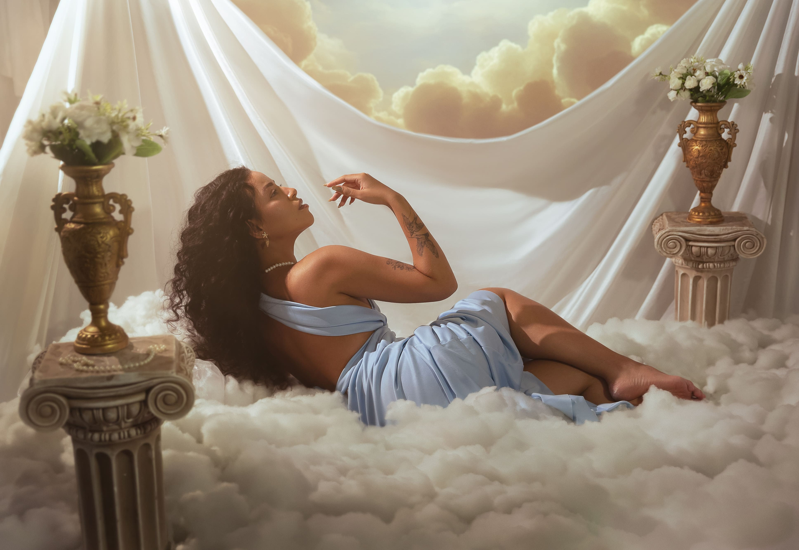 Ensaio fotografico estilo pintura Classica — Afrodite. Fotógrafa em são paulo — Fotos Autênticas