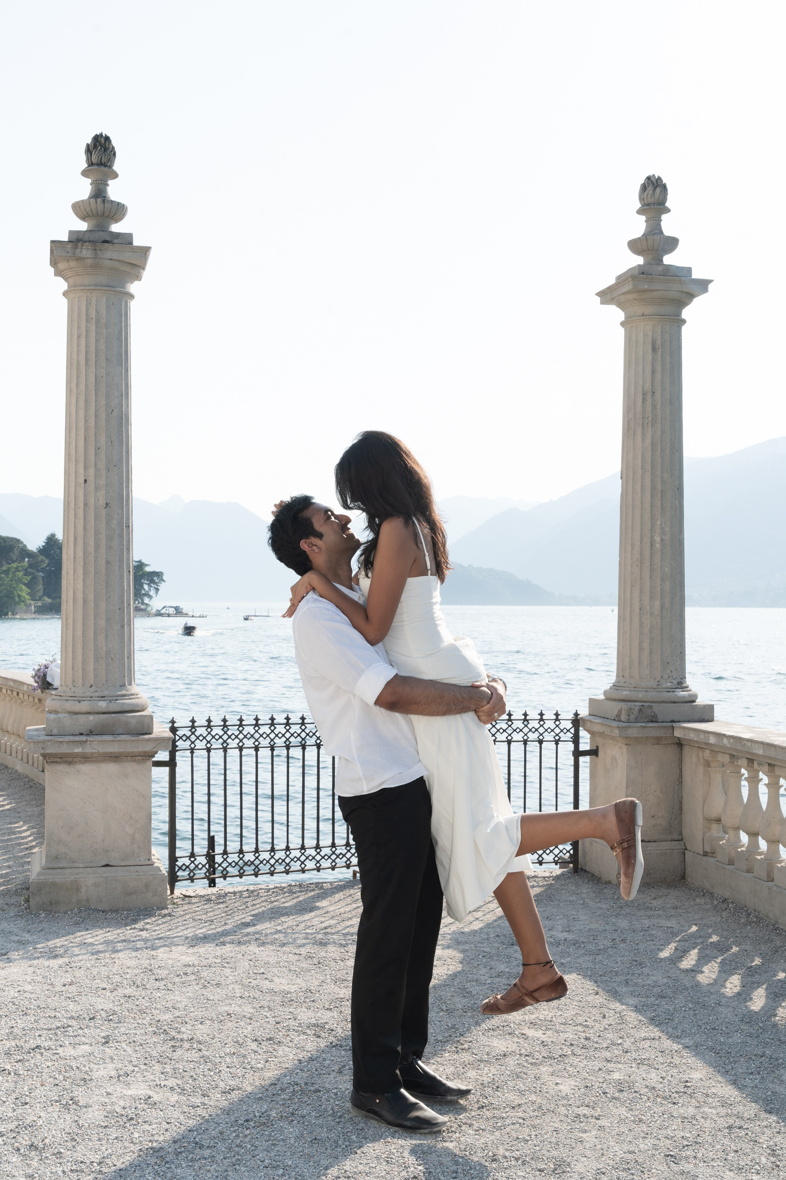 Secret Proposal at Villa Melzi, Lake Como. Lake Como Proposal Photographer | Surprise Proposals & Engagements
