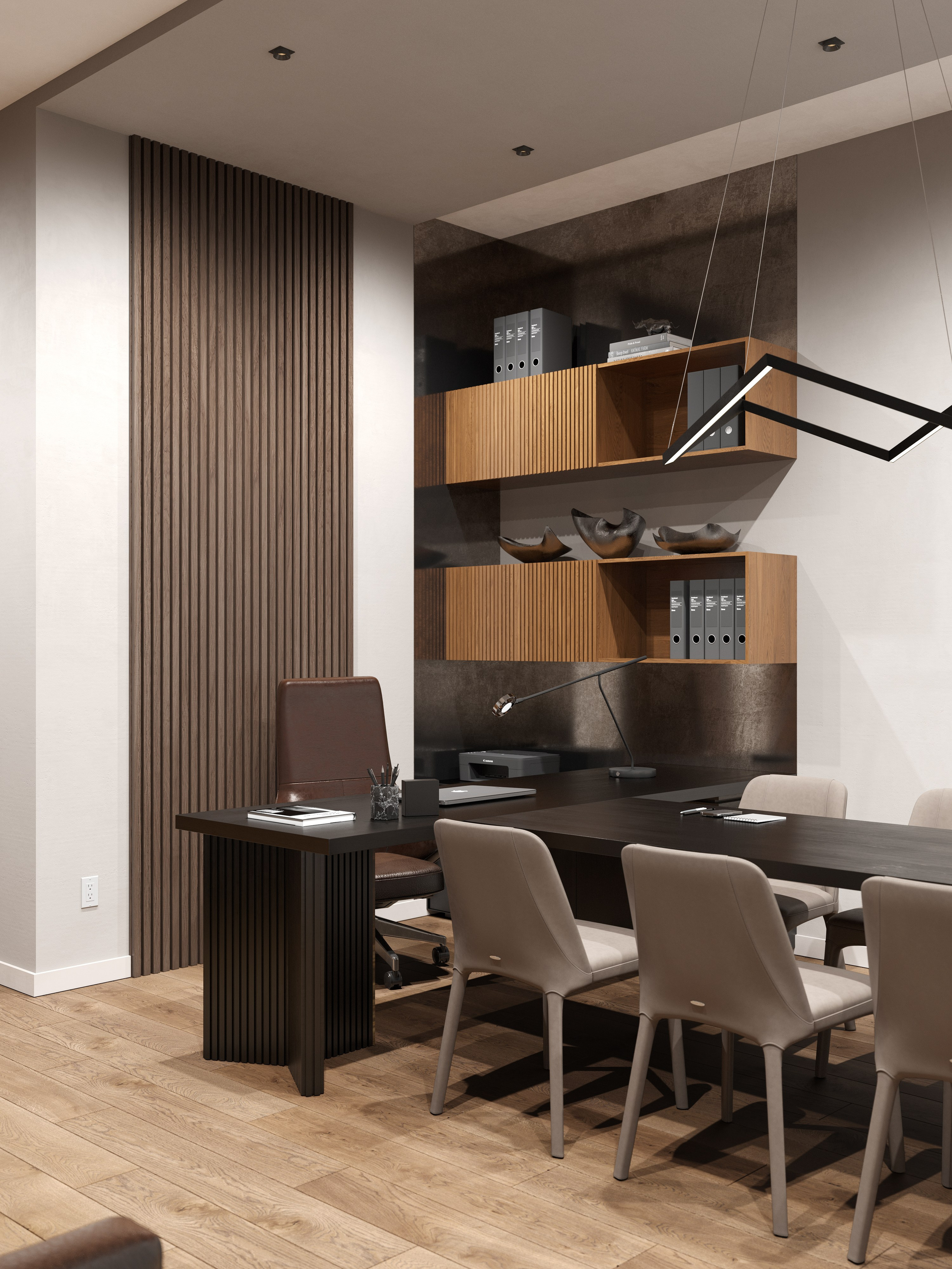 Industrial Style Office. Liana Hasratyan | Architectural and Interior Design