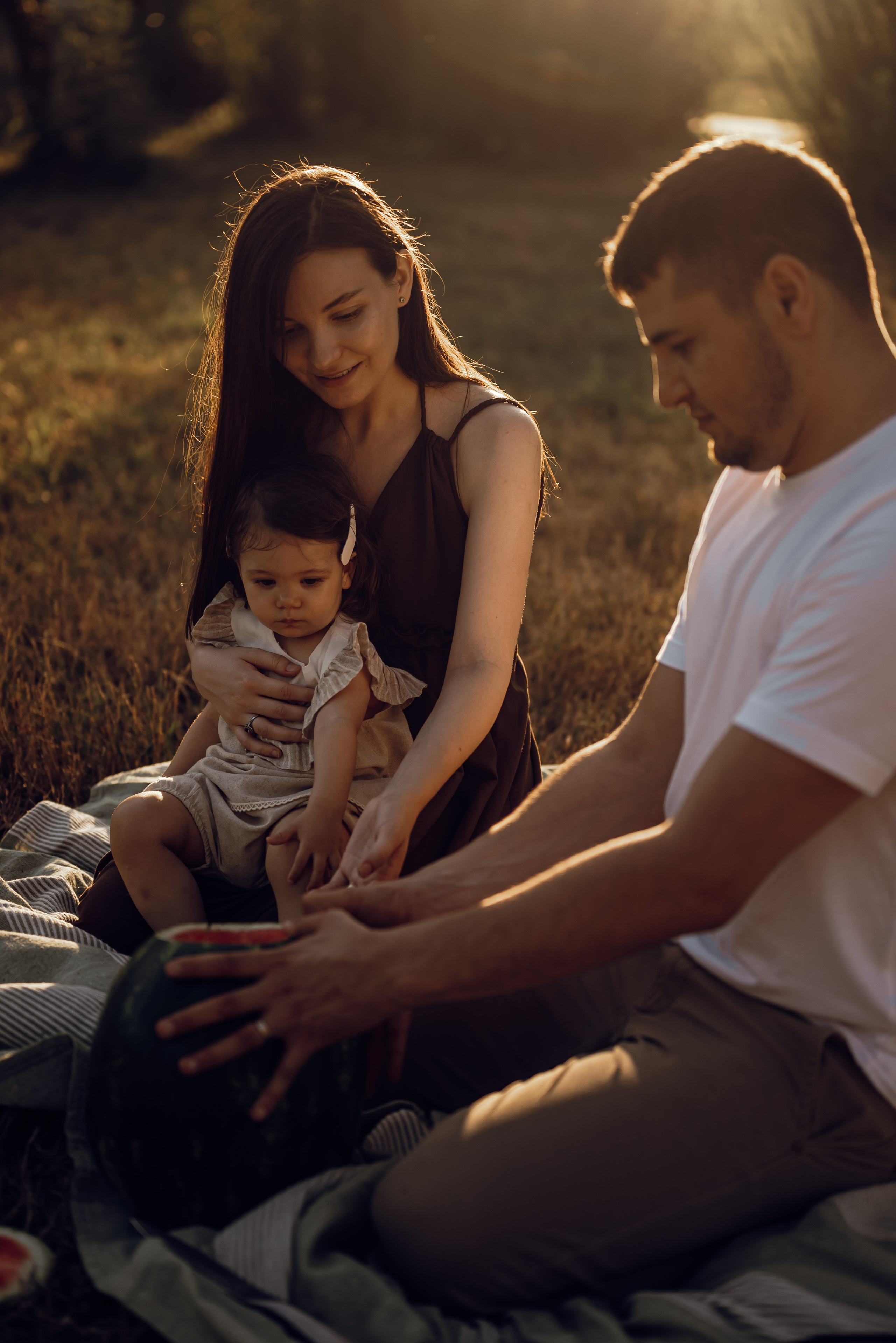 Tanya, Victor, Kira. Photographer Irina Novikova