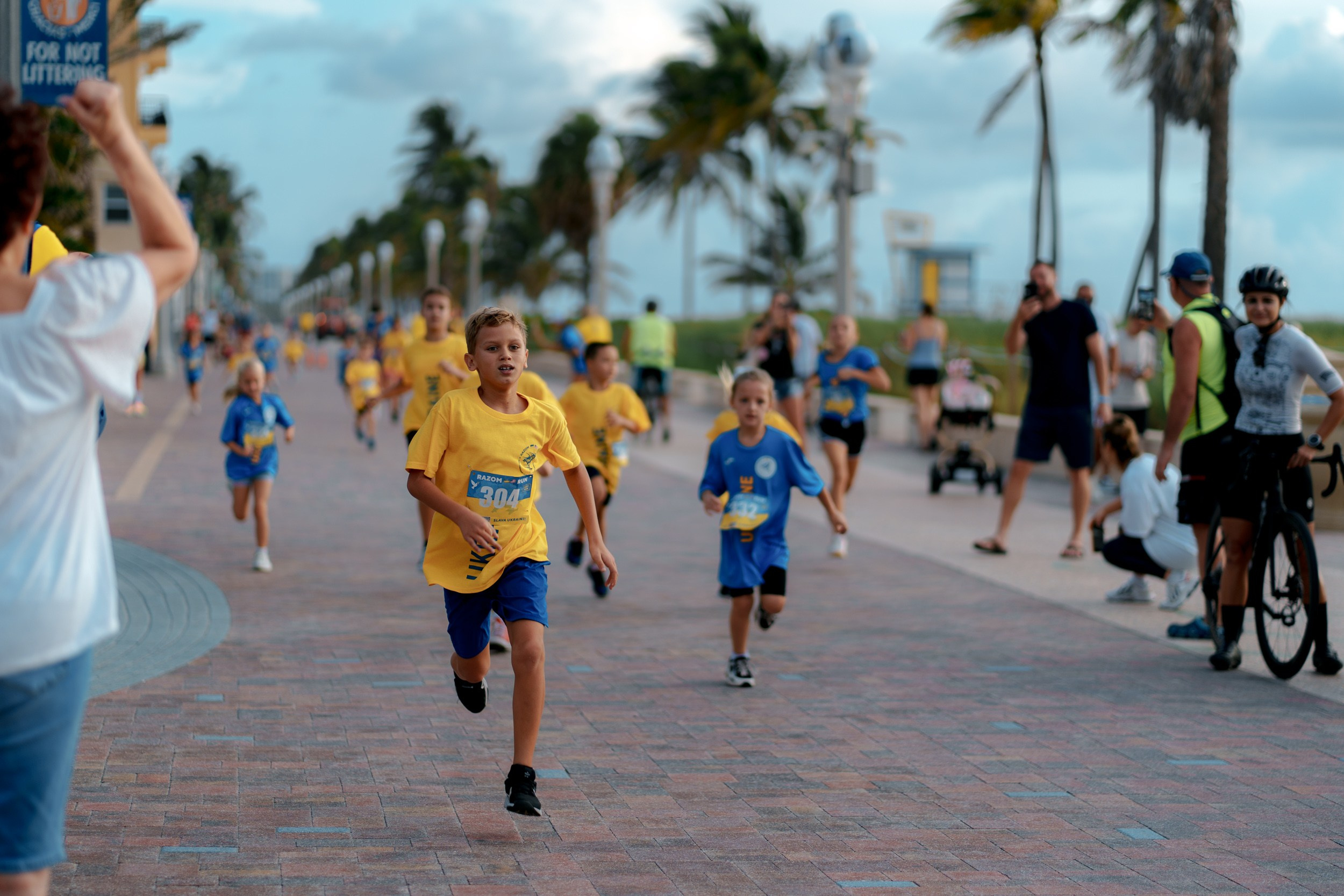 RAZOM RUN. ФОТОГРАФ ФЛОРИДА МАЙАМИ