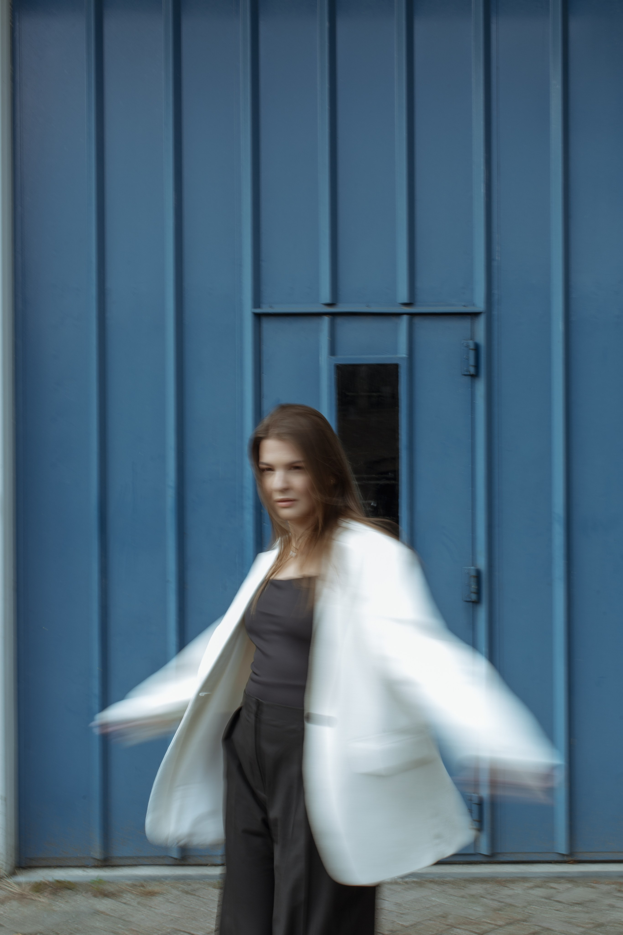 Daria. Shooting a photographer. True self