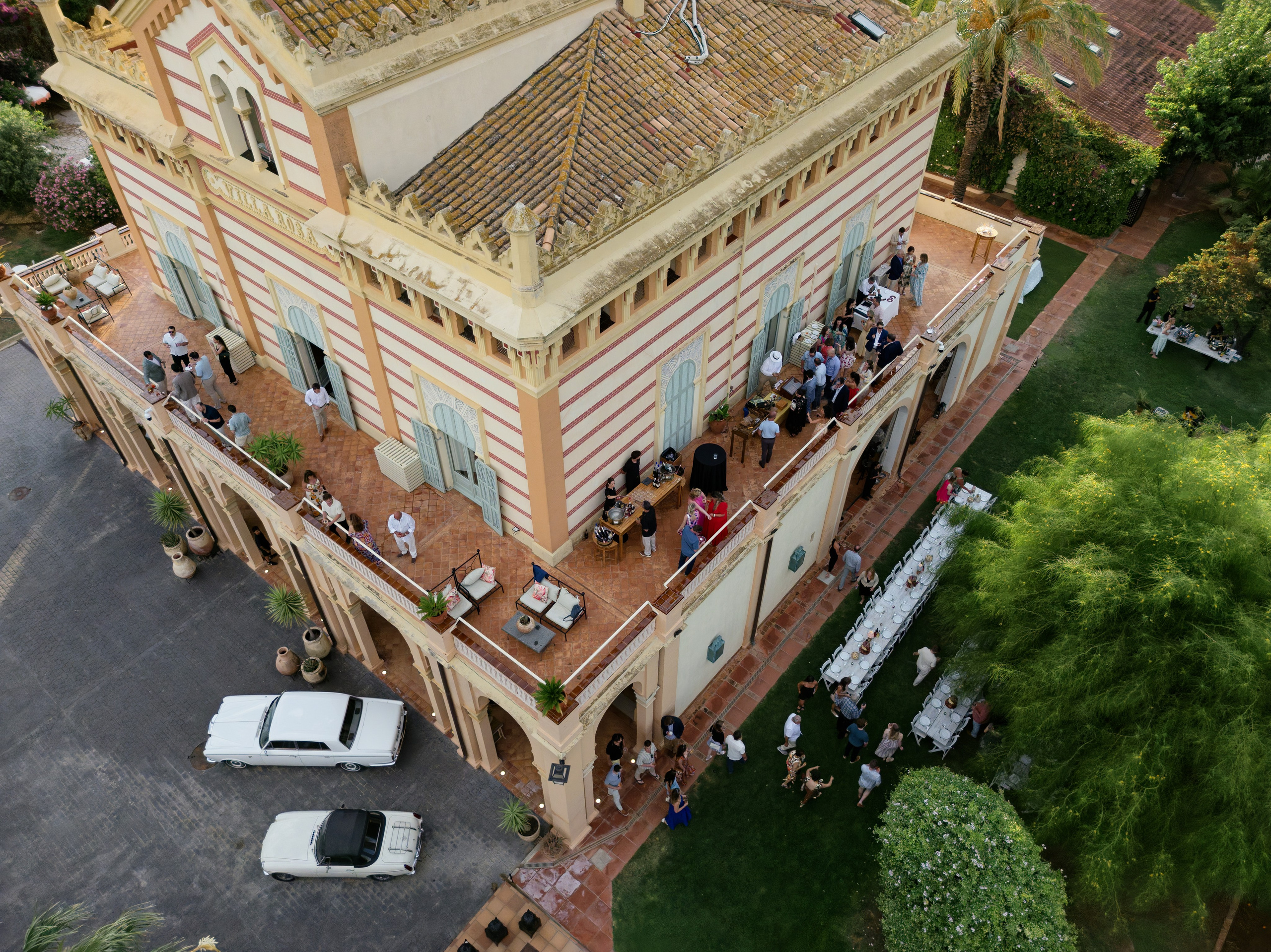 Welcome dinner of Gracie & Joe at Gran Villa Rosa