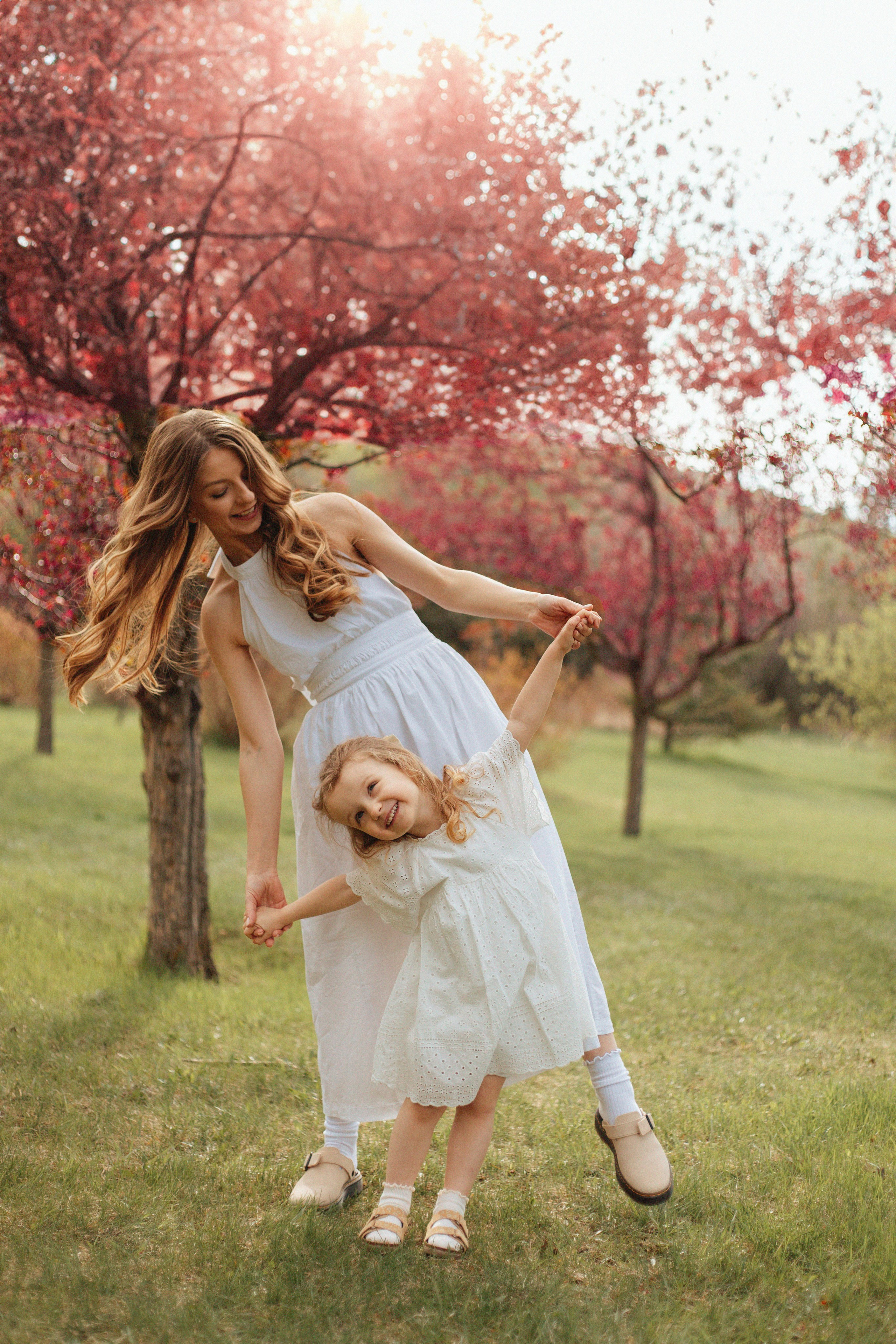 Mother & daughter story. Home