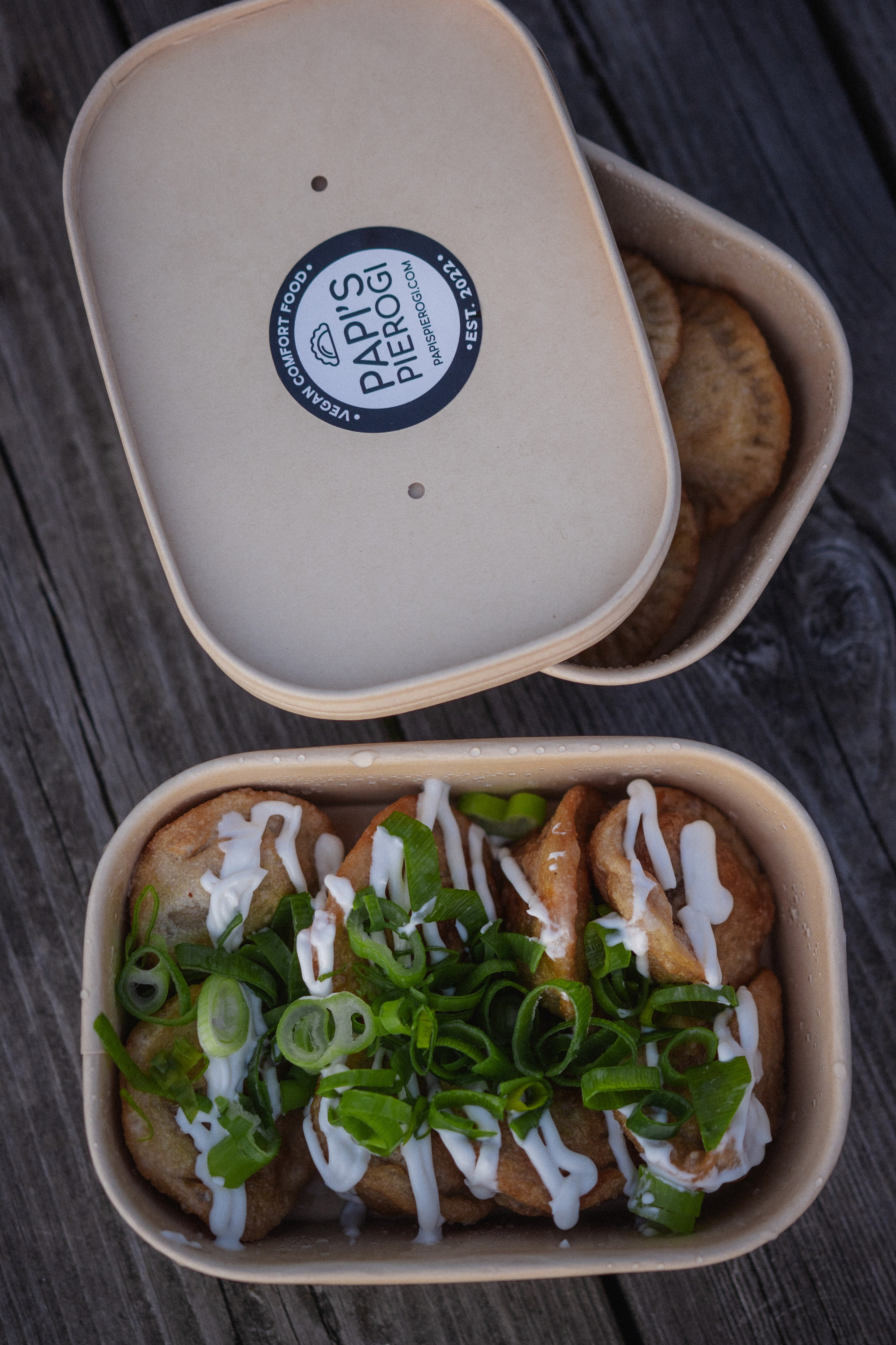 Papis Pierogi — vegan-comfort food. Photographer in Gothenburg Aleksandra Stroganova