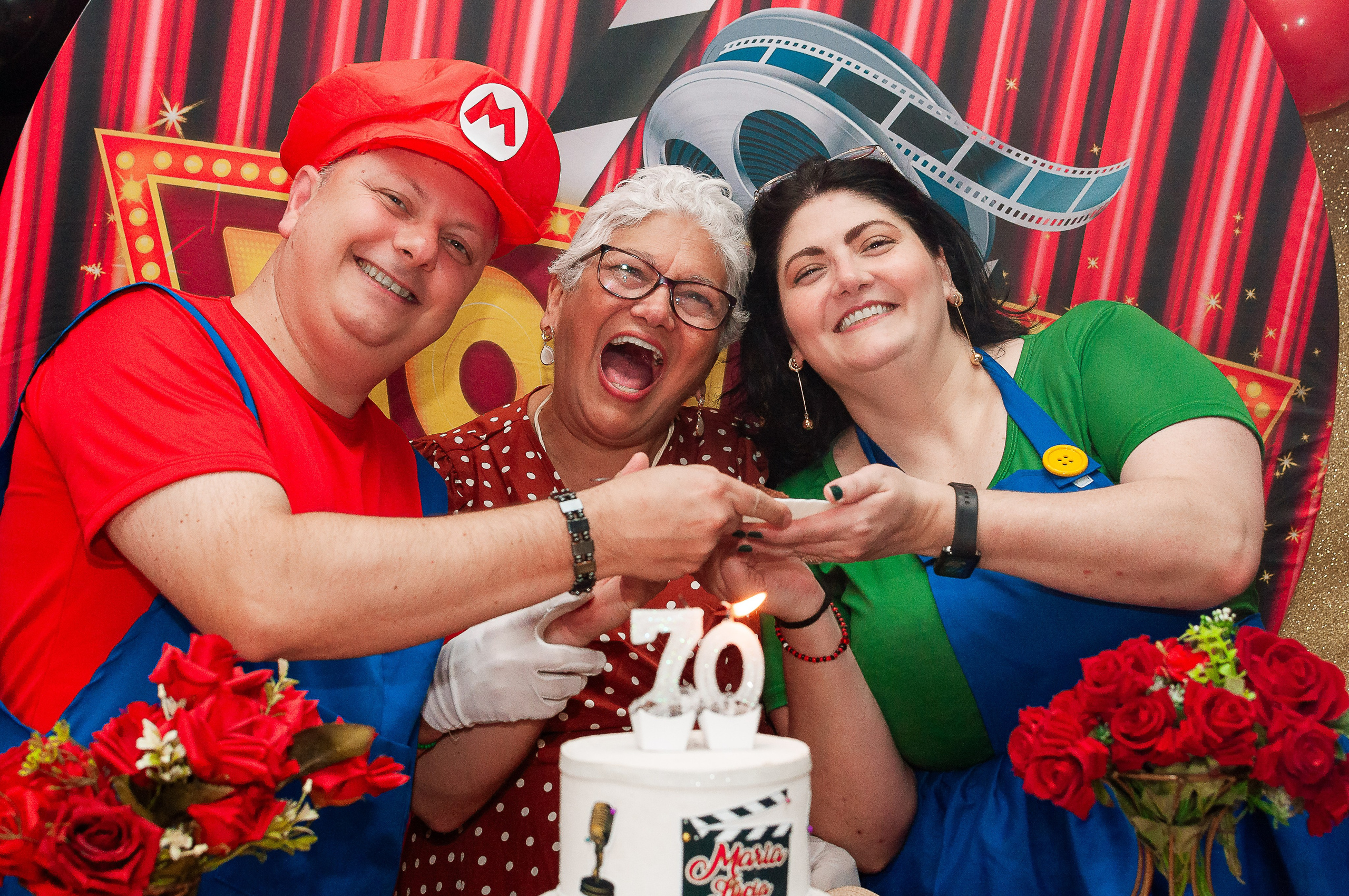 Aniversário Mama 70 anos. Fotografia artistica, corporativa, familia em São Paulo