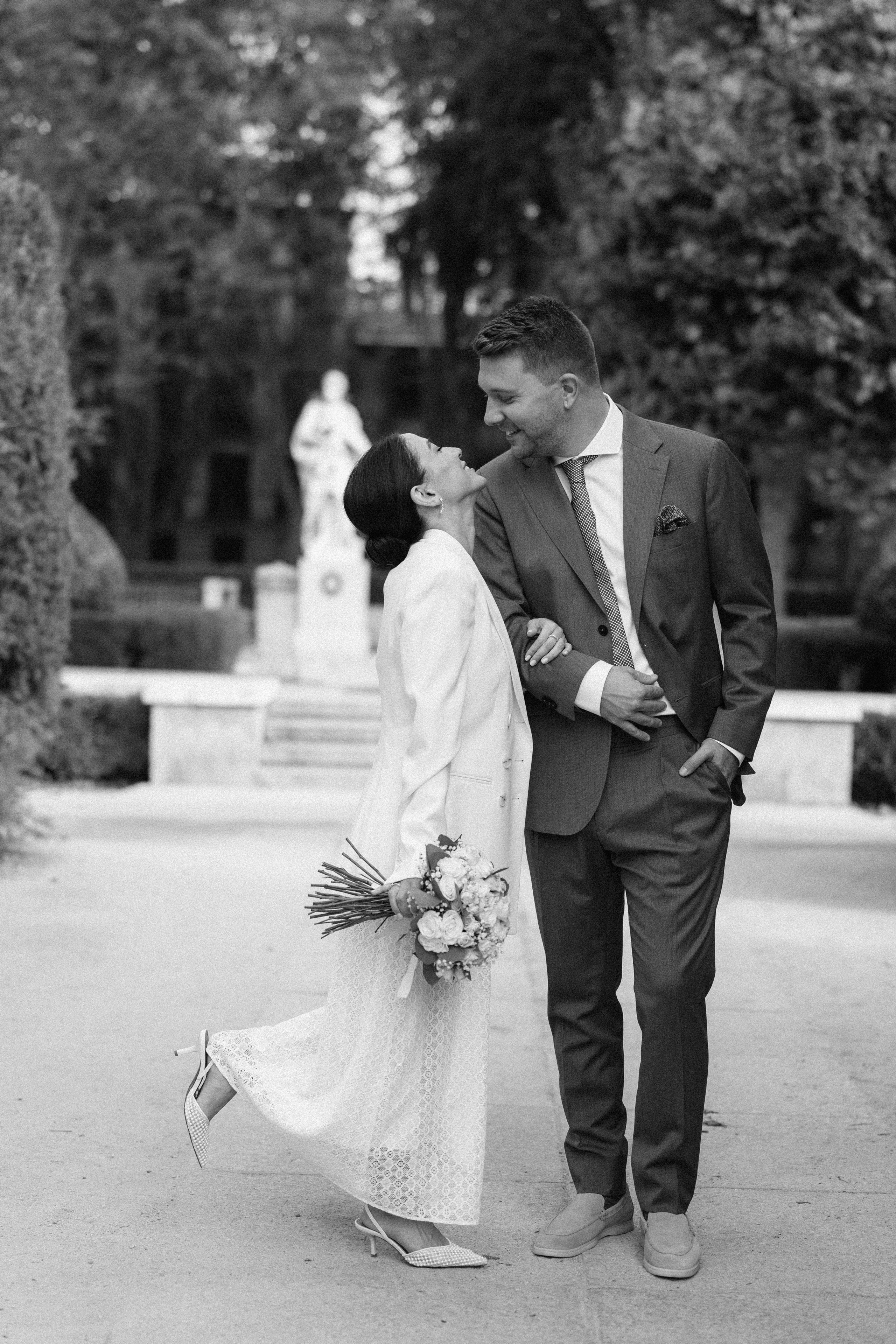 Elopement photoshoot in Madrid city centre. Fotógrafo en Madrid, España. Alyona Belyaninova