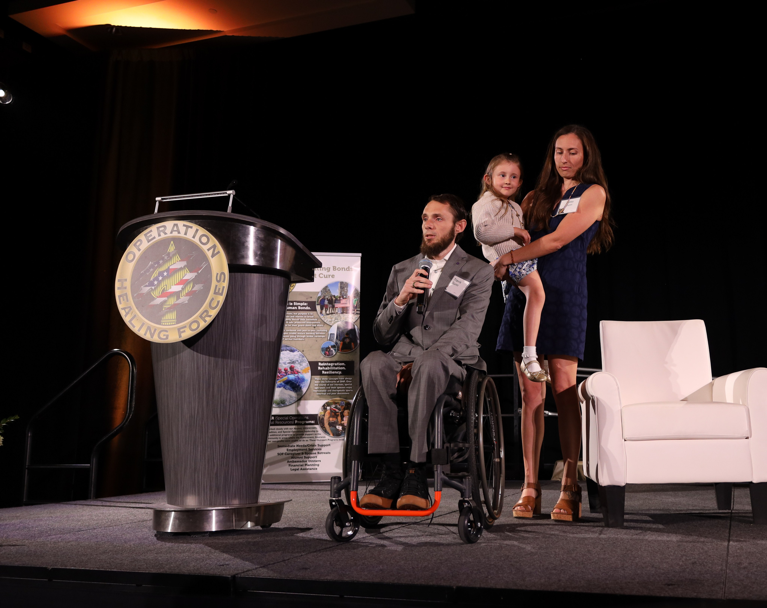 Operation Healing Forces March 2024 at Ritz Carlton Beach Naples. Out and About 239