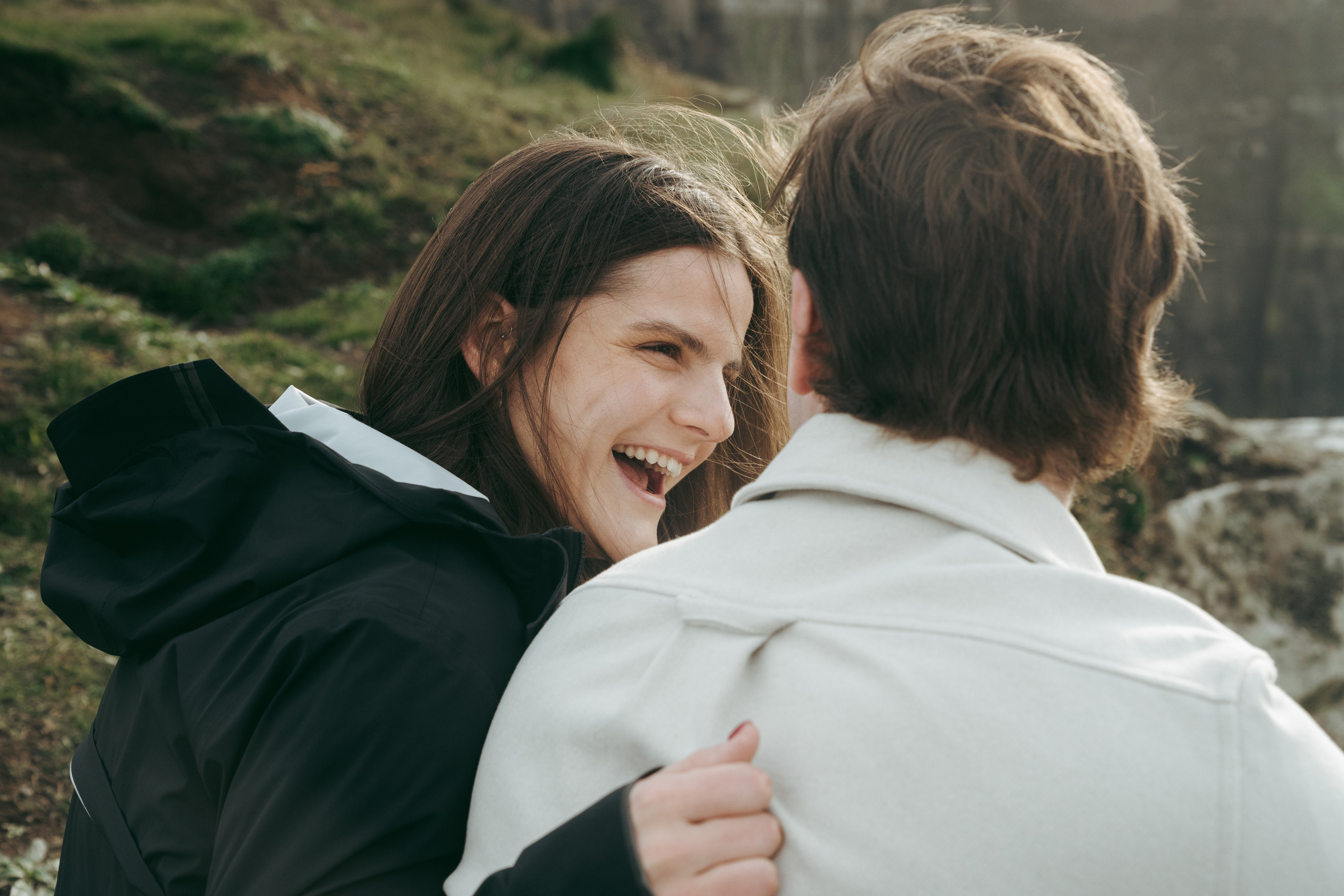 Proposal at Cliffs Moher. Wedding and family photographer Ireland