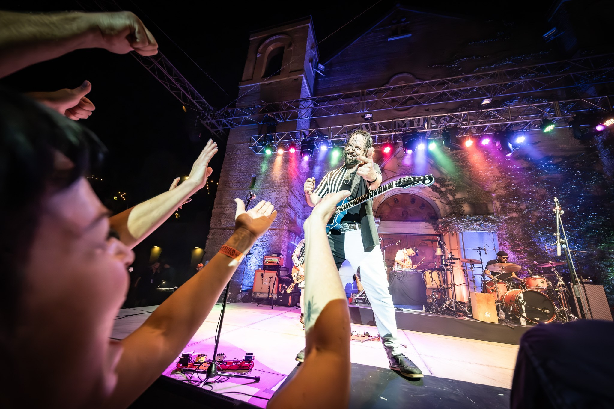 GOGOL BORDELLO / SARATOGA / CA. Reportage concert portrait photography in the San Francisco Bay Area