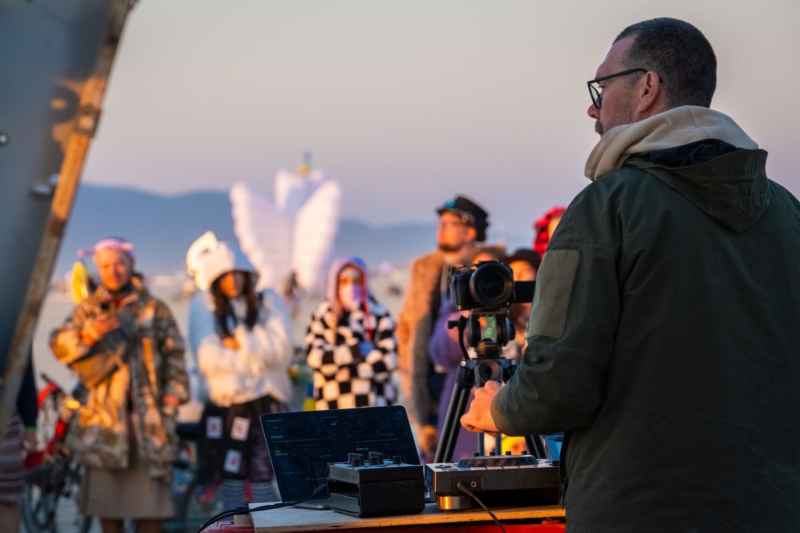 BURNING MAN 2024. Reportage concert portrait photography in the San Francisco Bay Area