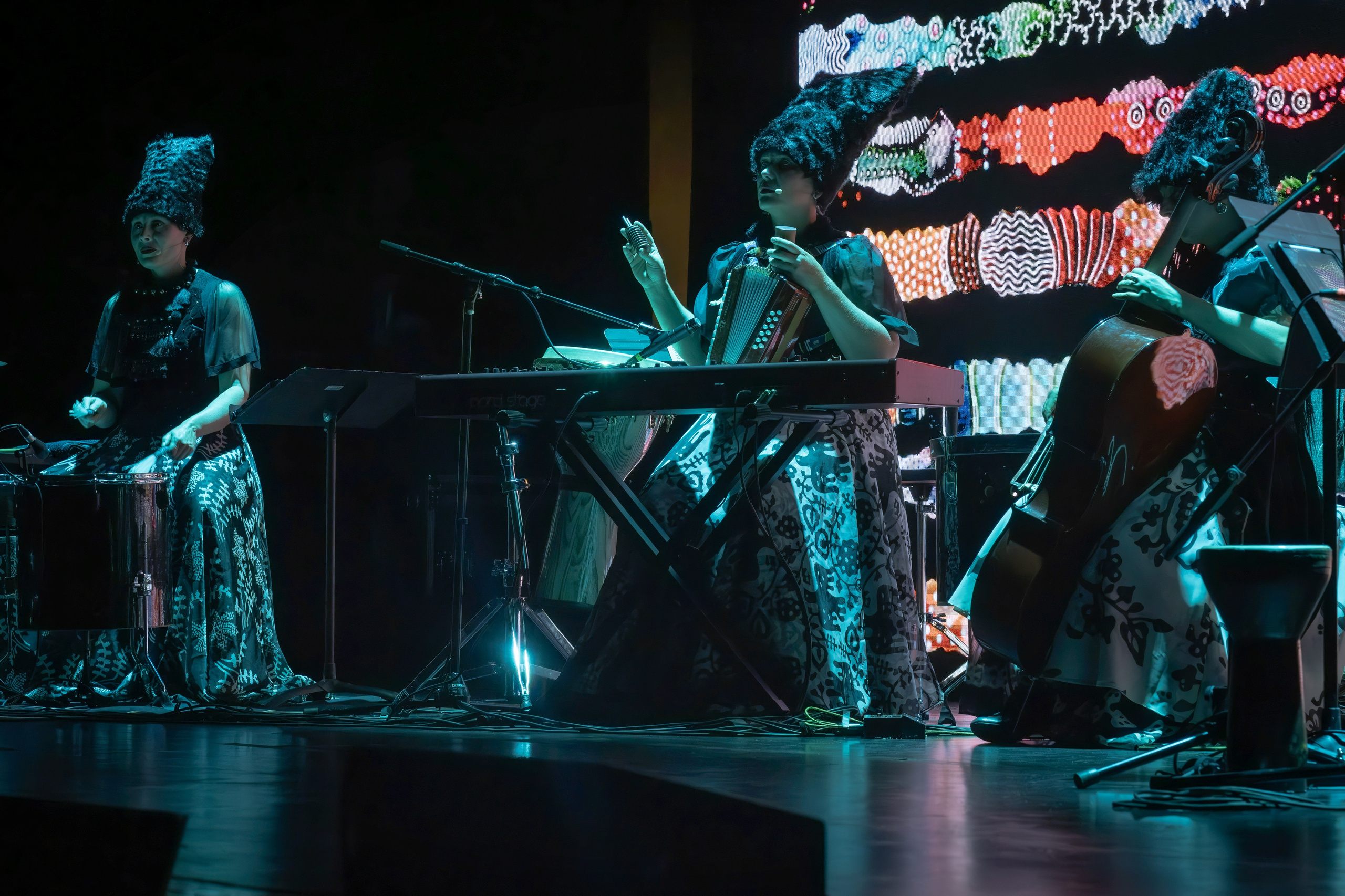 DAKHA BRAKHA. Reportage concert portrait photography in the San Francisco Bay Area