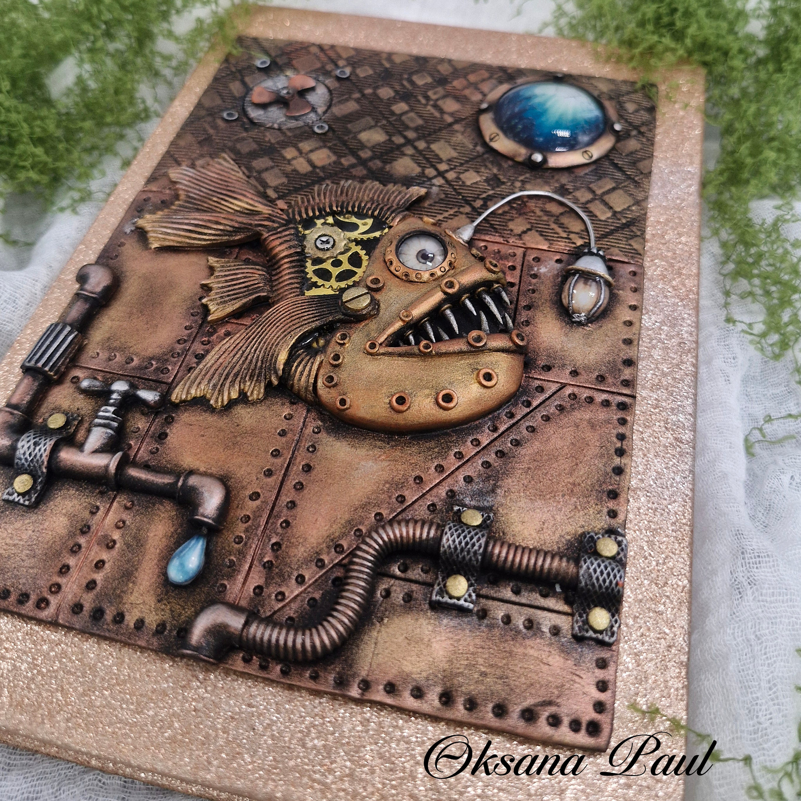 Стимпанк / Steampunk ➜. Oksana Paul-Gardinen-Design Oksana Paul ✧ Art of Gardinen & Textile Design ✧ Polymer Clay Art & Handmade Creatures