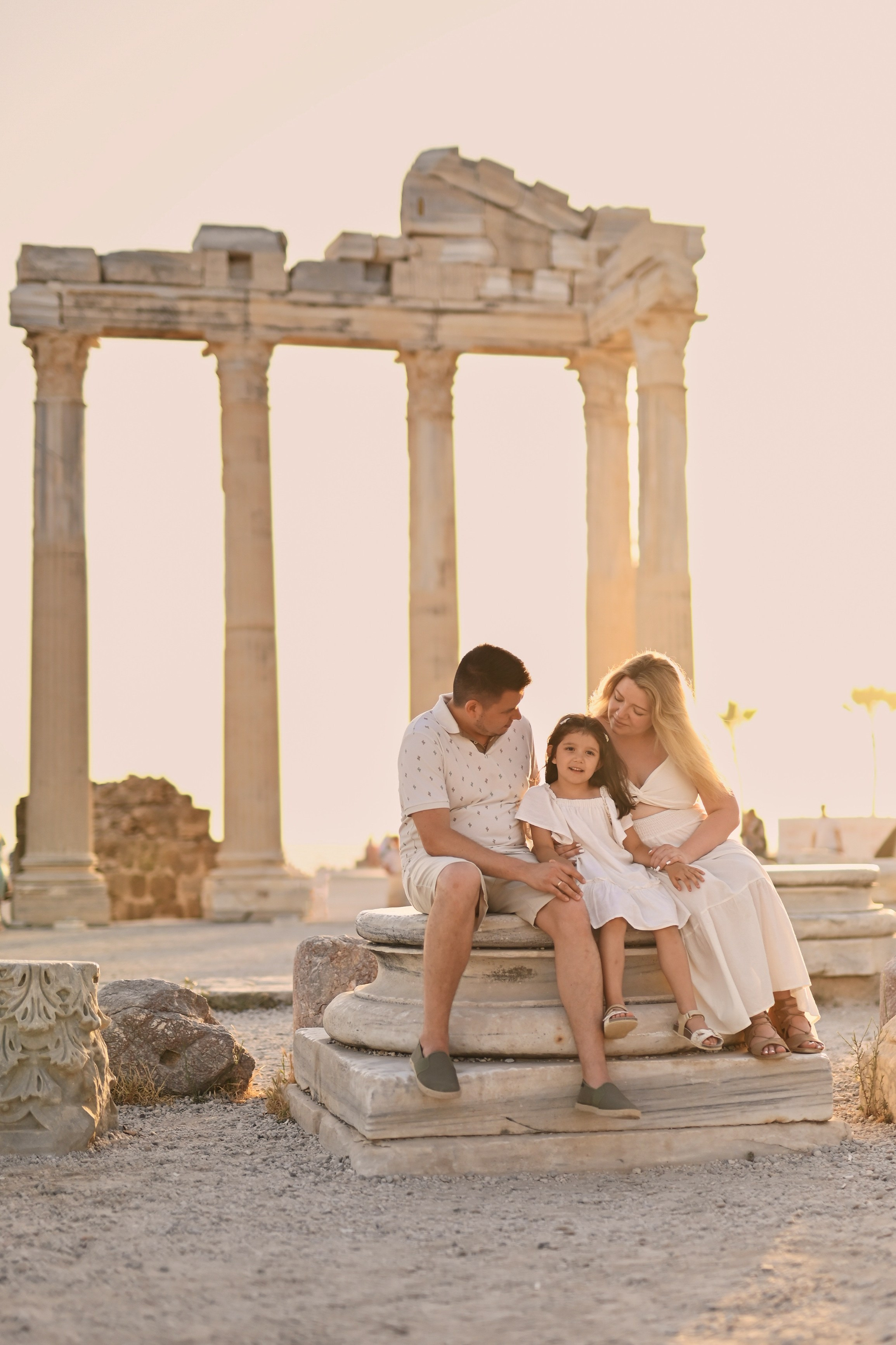 Семейные съемки в античном Сиде. Photographer in Alanya, Side, Manavgat. Türkiye