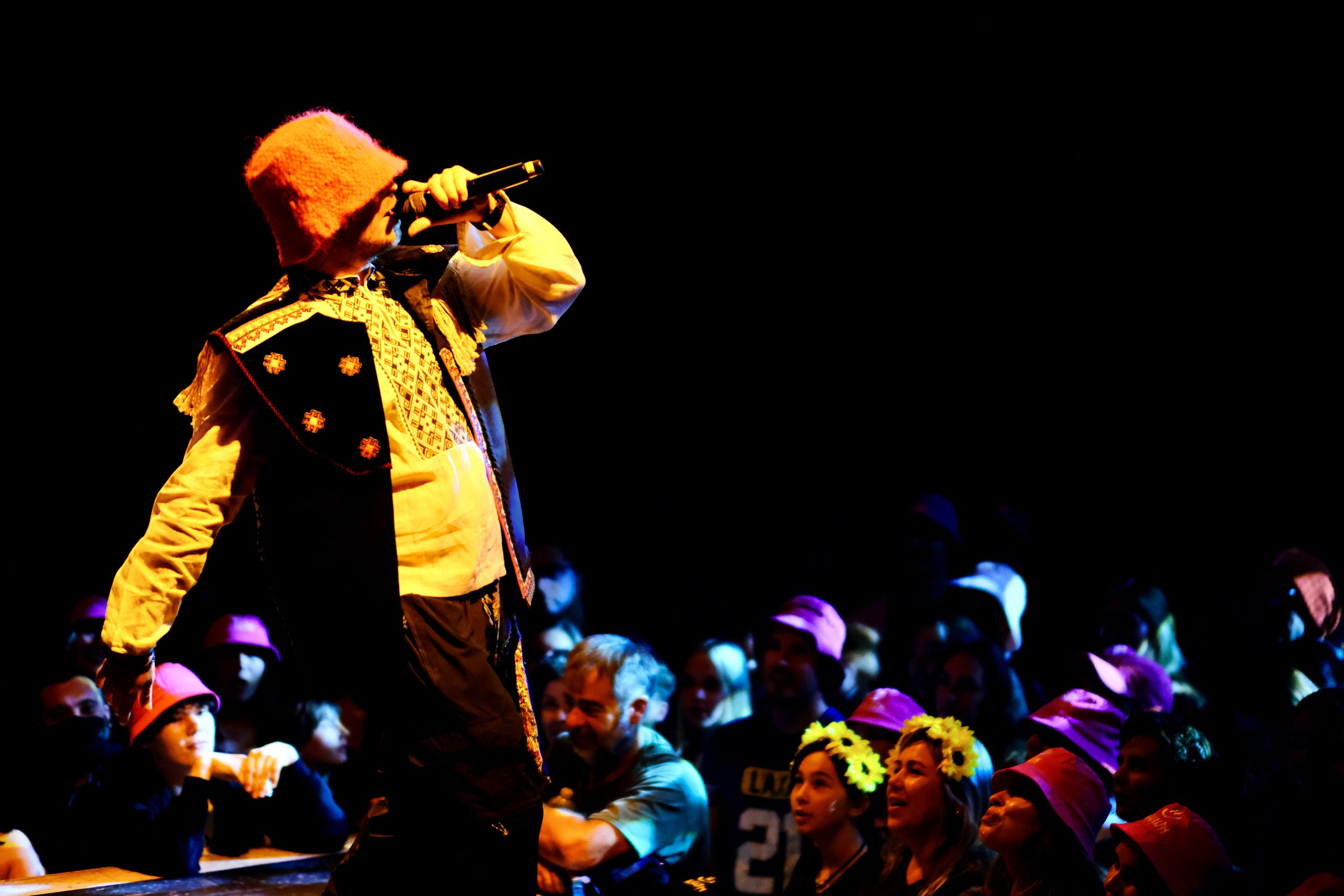 KALUSH ORCHESTRA. Reportage concert portrait photography in the San Francisco Bay Area