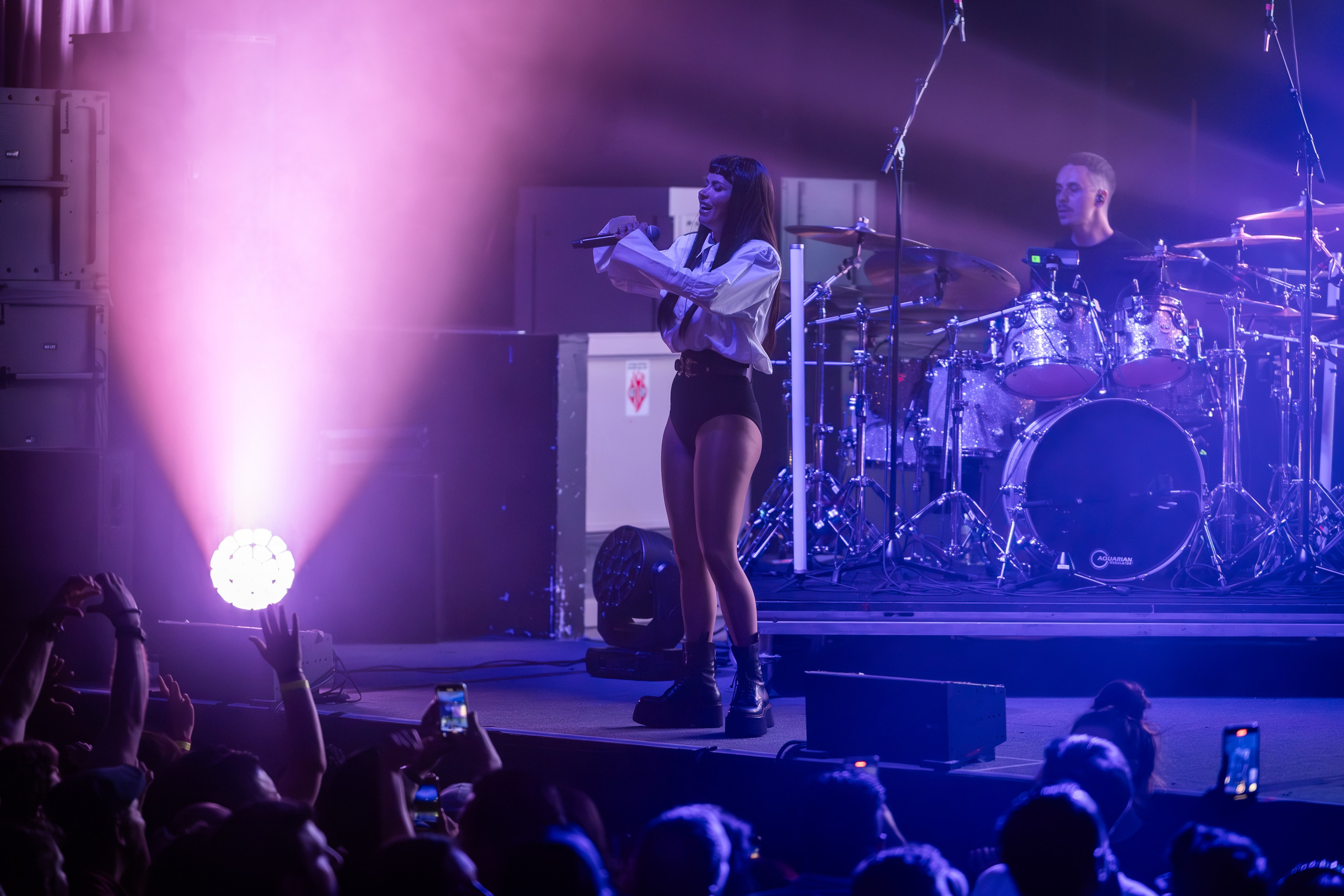 INNA / 2024. Reportage concert portrait photography in the San Francisco Bay Area