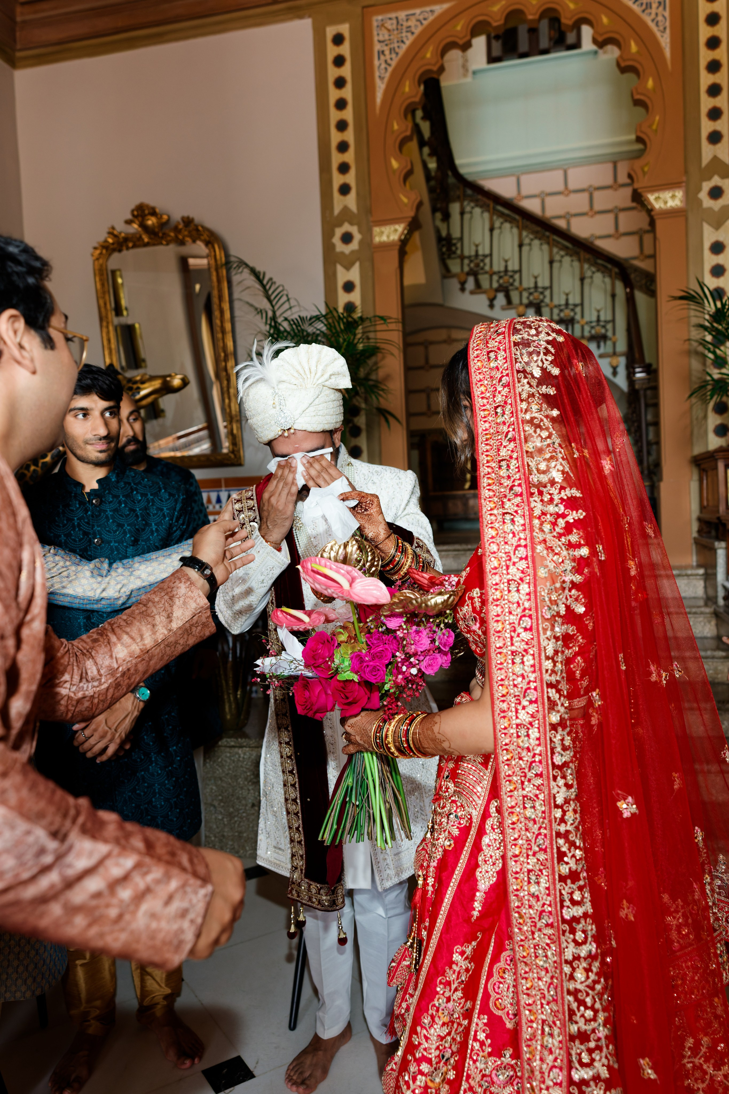 Indian wedding at Gran Villa Rosa, Barcelona